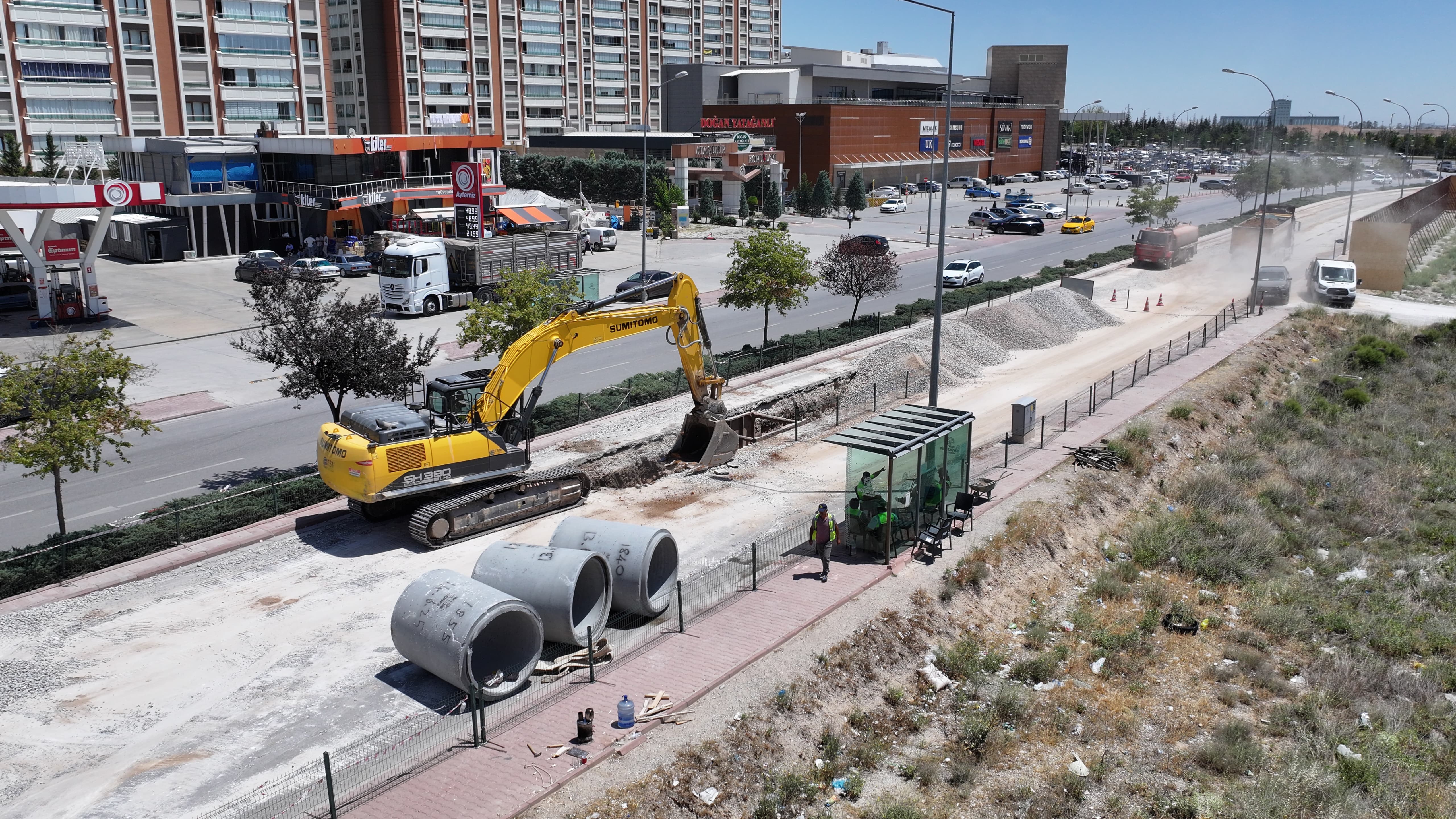 KONYA BÜYÜKŞEHİR’DEN 282 KM YENİ SU VE KANALİZASYON ŞEBEKESİ