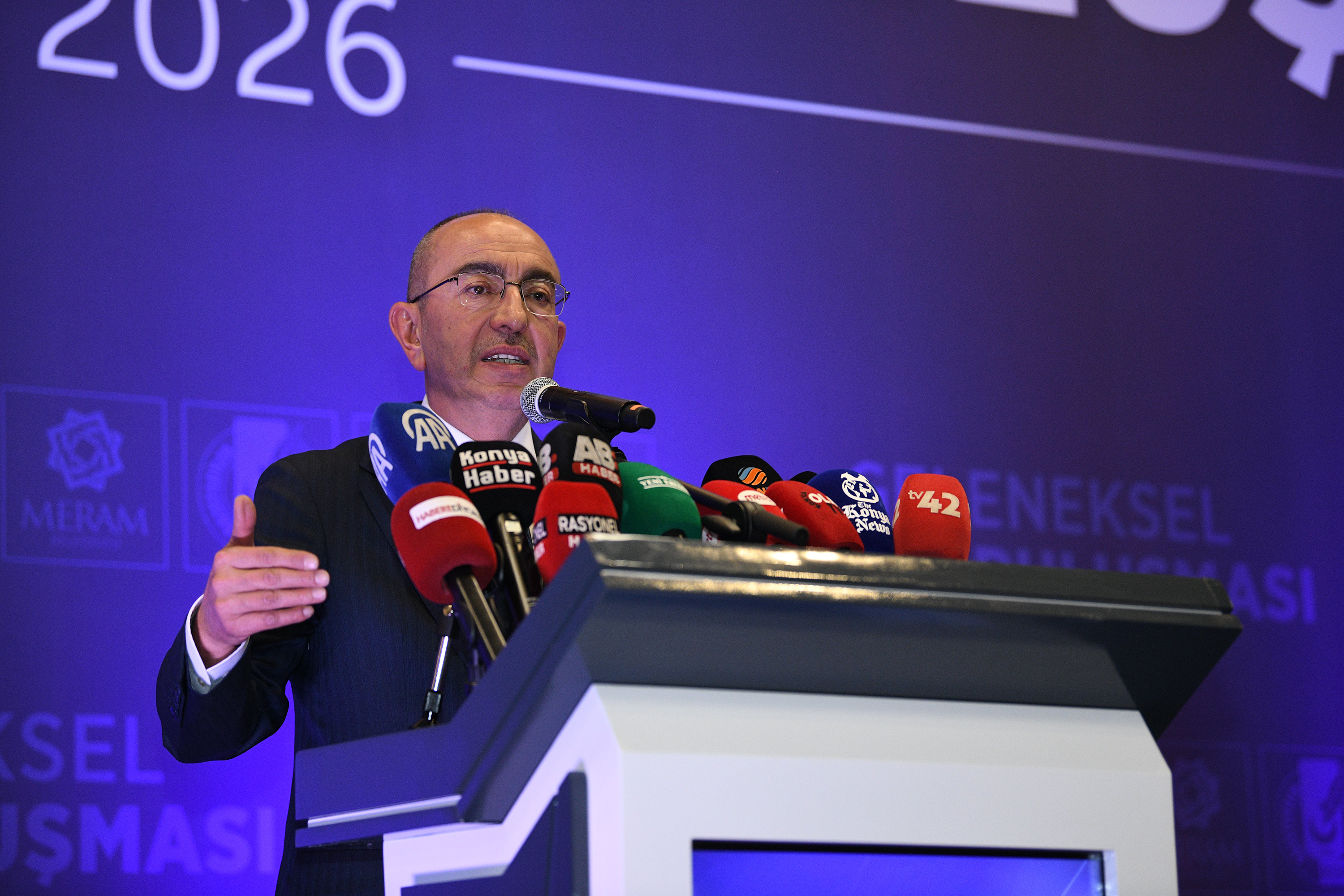 KONYA BASIN CAMİASI GELENEKSEL BASIN BULUŞMASI’NDA BİR ARAYA GELDİ