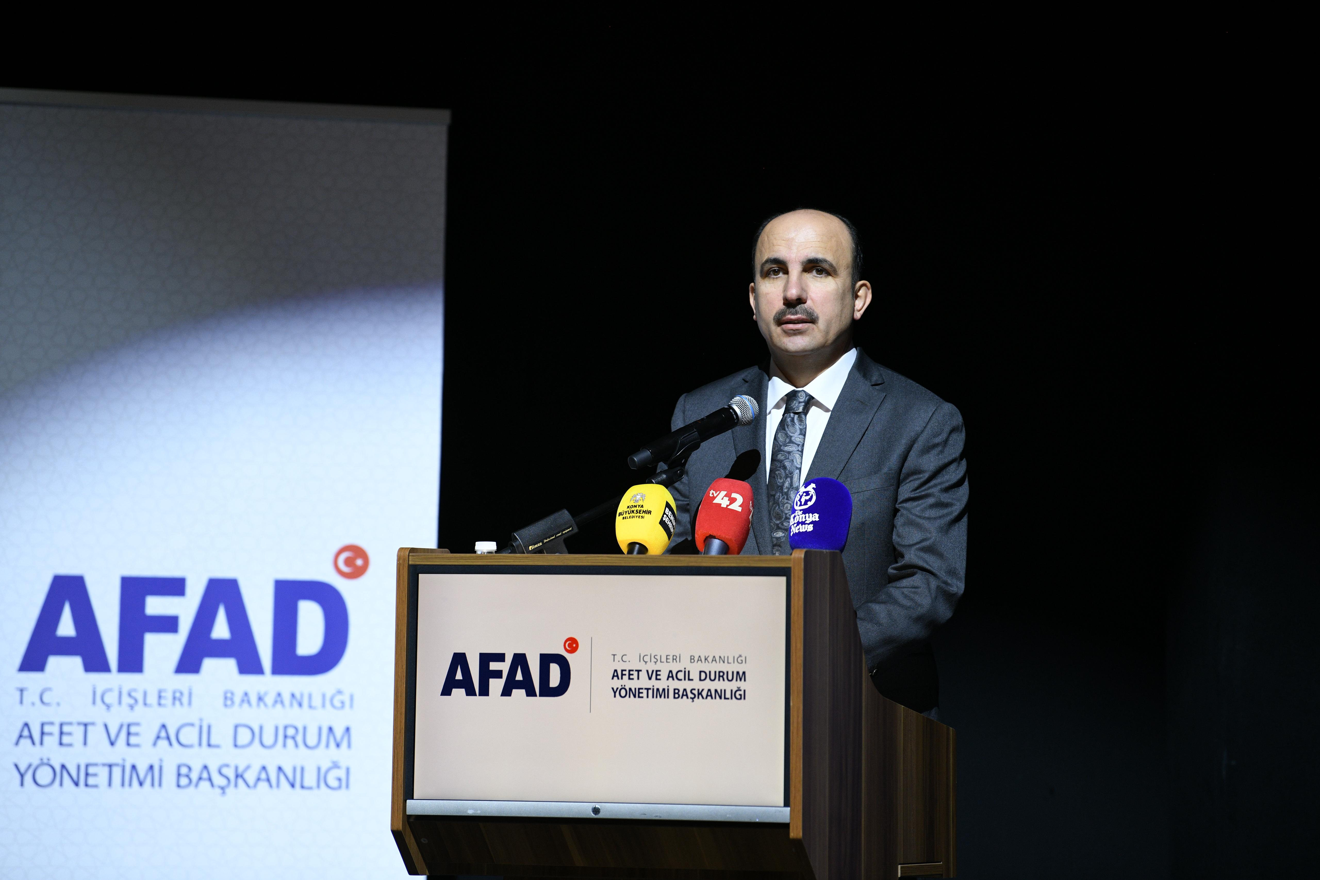 BAŞKAN ALTAY: “KONYA’DA AFETLERE KARŞI DEVLETİMİZİN ELİNİ GÜÇLENDİRECEK BİR MODEL OLUŞTURDUK”