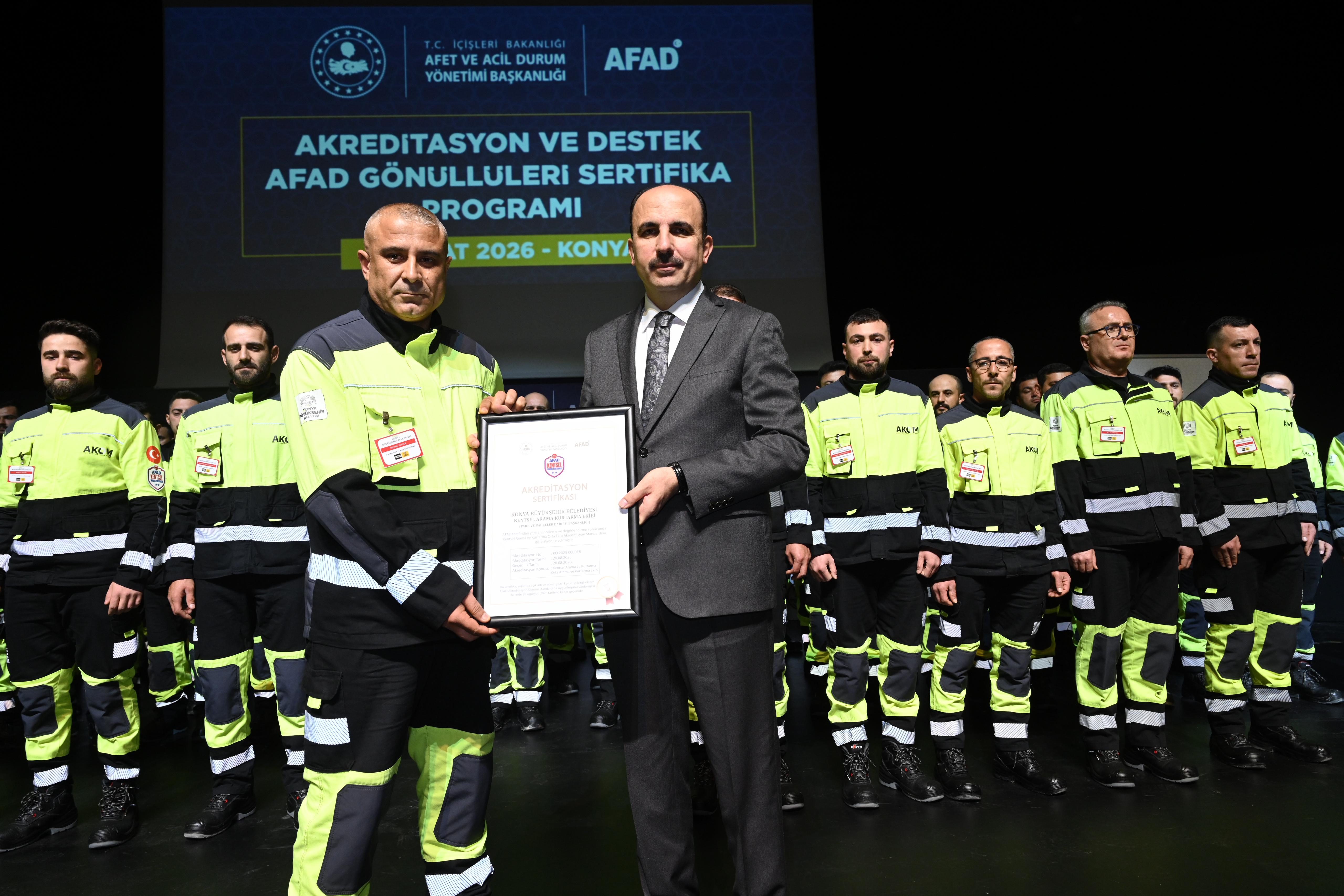 BAŞKAN ALTAY: “KONYA’DA AFETLERE KARŞI DEVLETİMİZİN ELİNİ GÜÇLENDİRECEK BİR MODEL OLUŞTURDUK”