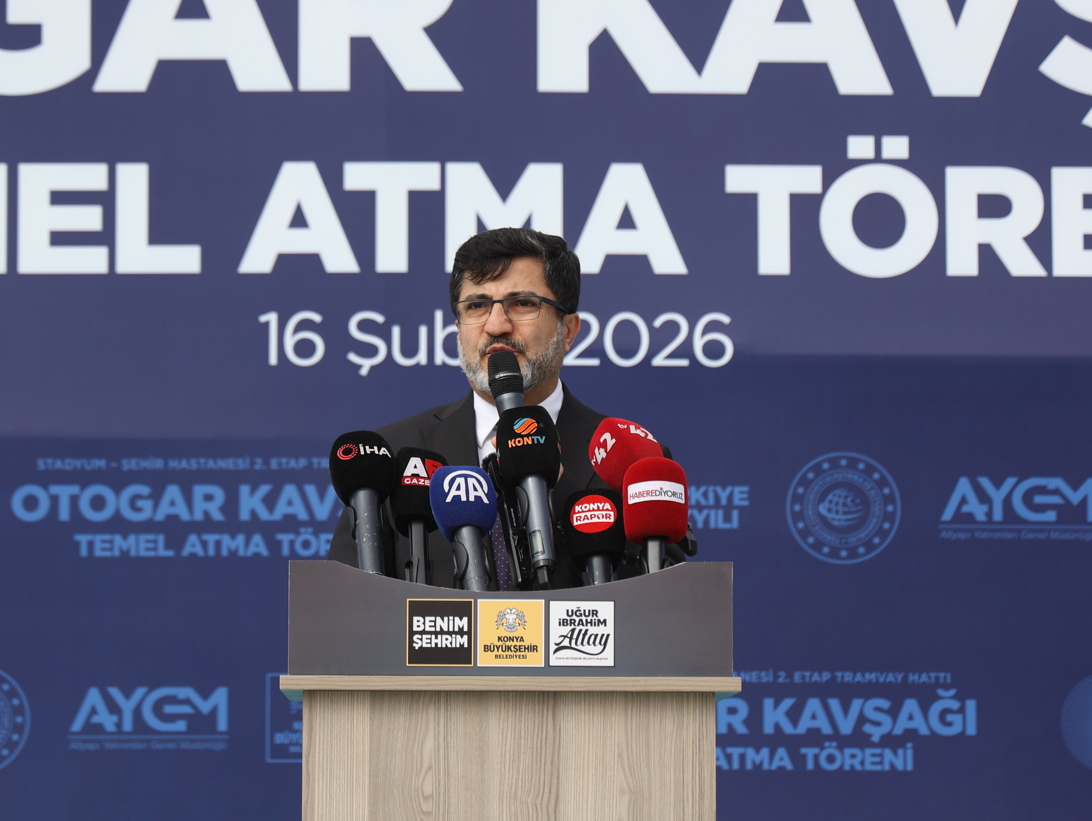 KONYA’DA ULAŞIM YATIRIMLARINDA DEV BİR ADIM DAHA: OTOGAR KAVŞAĞI’NIN TEMELİ ATILDI