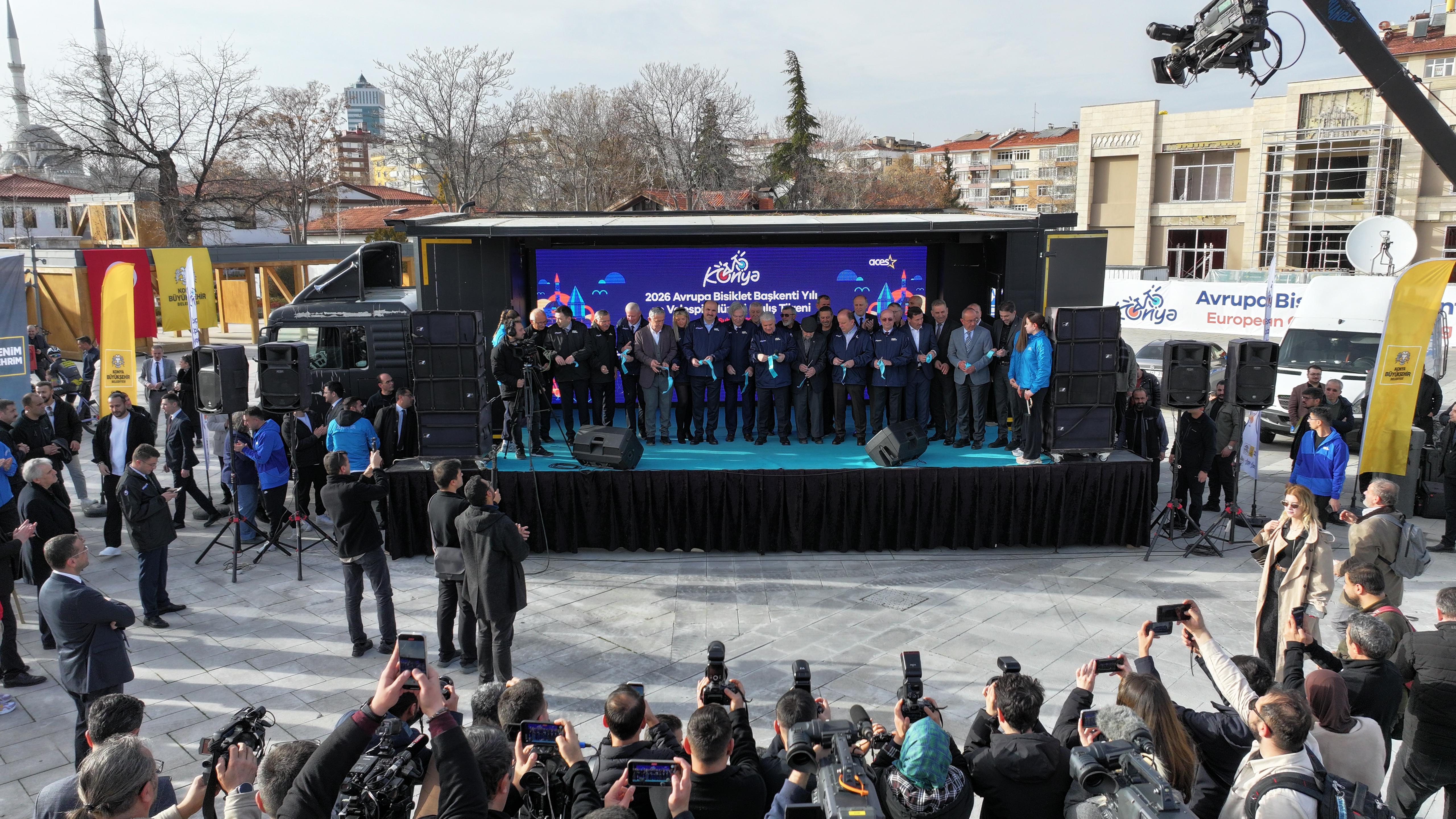 2026 AVRUPA BİSİKLET BAŞKENTİ YILI VE VELESPİT MÜZESİ AÇILIŞI COŞKUYLA YAPILDI