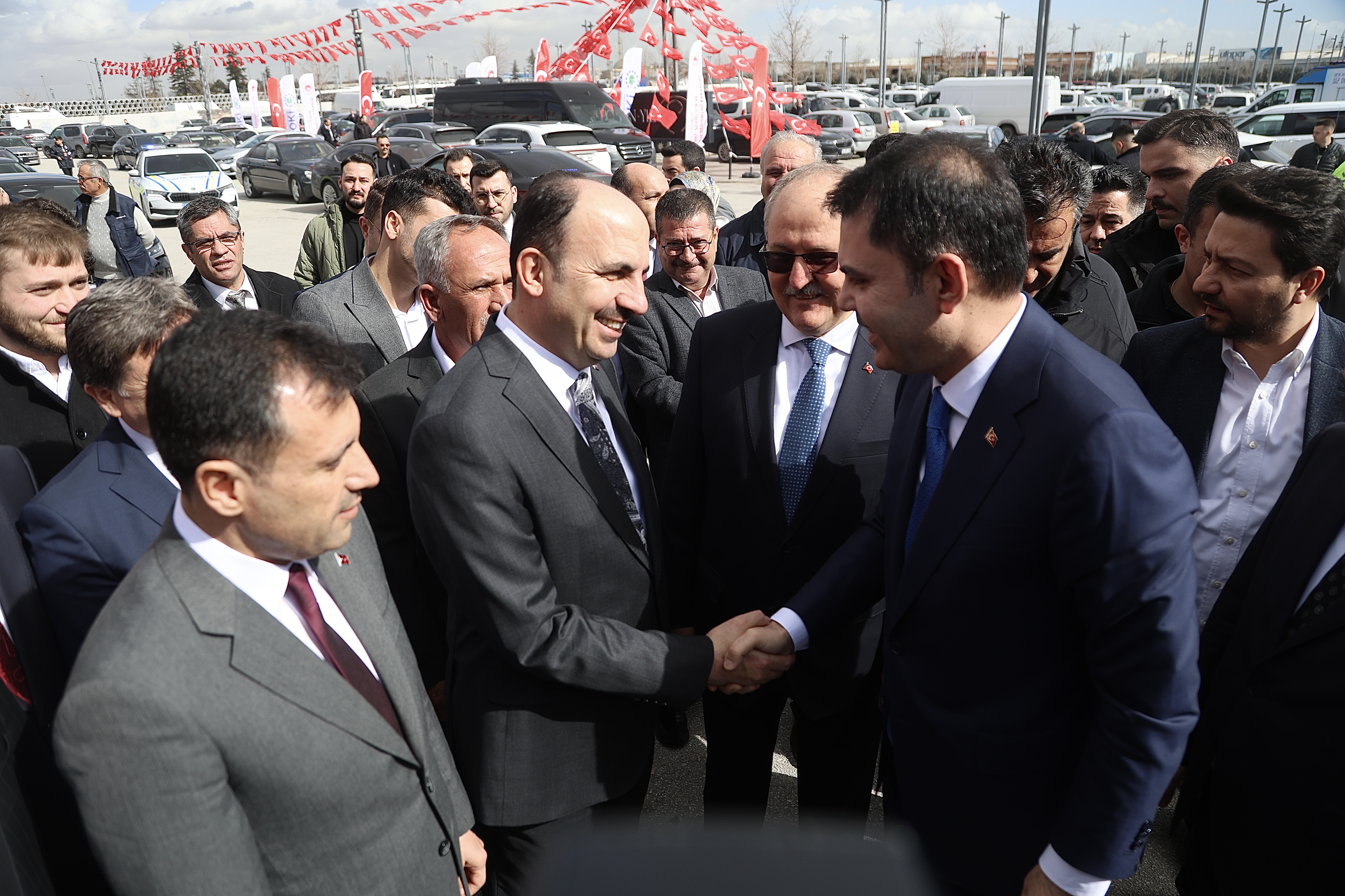 BAKAN KURUM KONYA’DA TOKİ KONUTLARI VE YENİ SANAYİ SİTESİ 3. ETABIN KURA ÇEKİM PROGRAMINA KATILDI