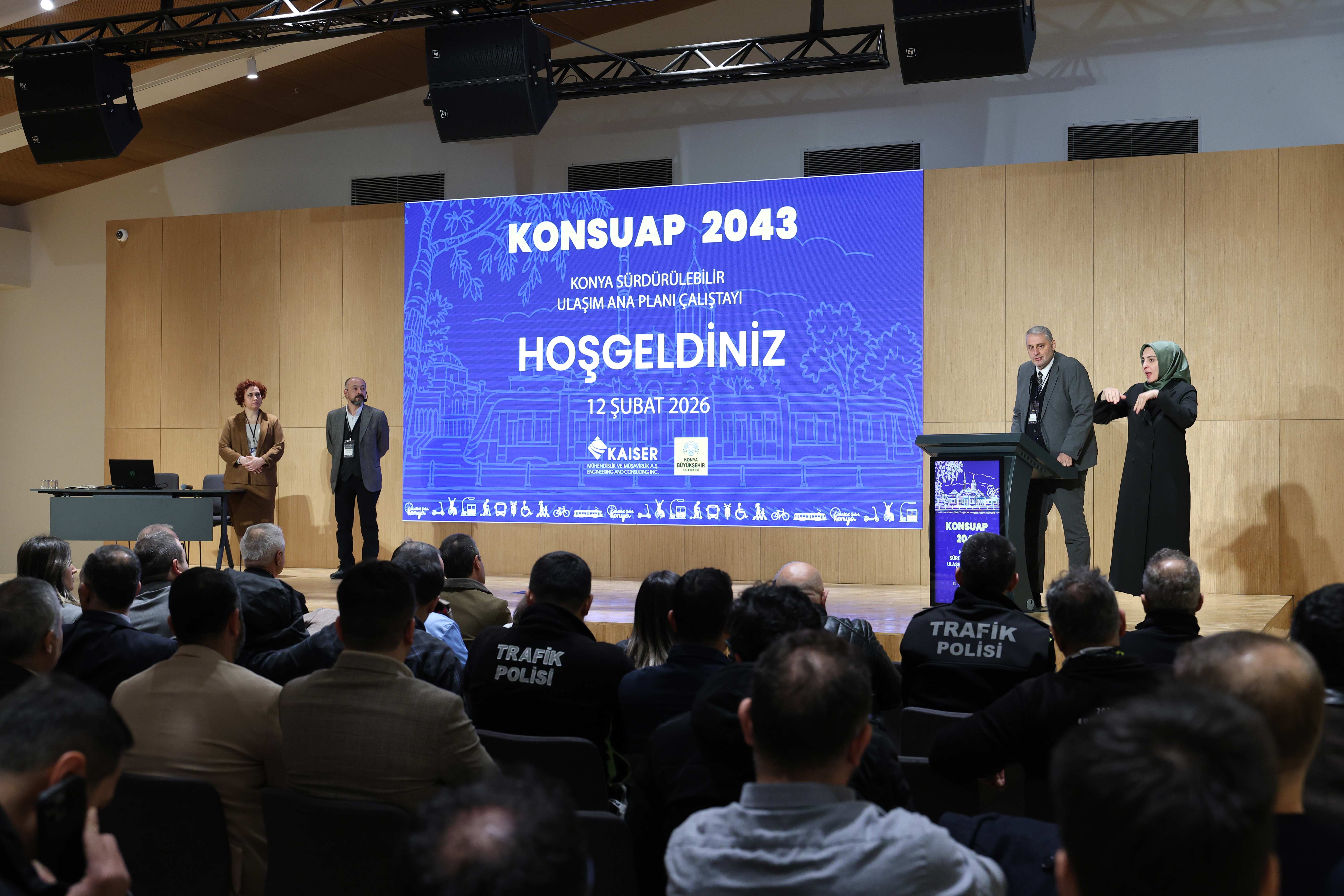 KONYA’NIN 2043 ULAŞIM VİZYONU PAYDAŞLARLA MASAYA YATIRILDI