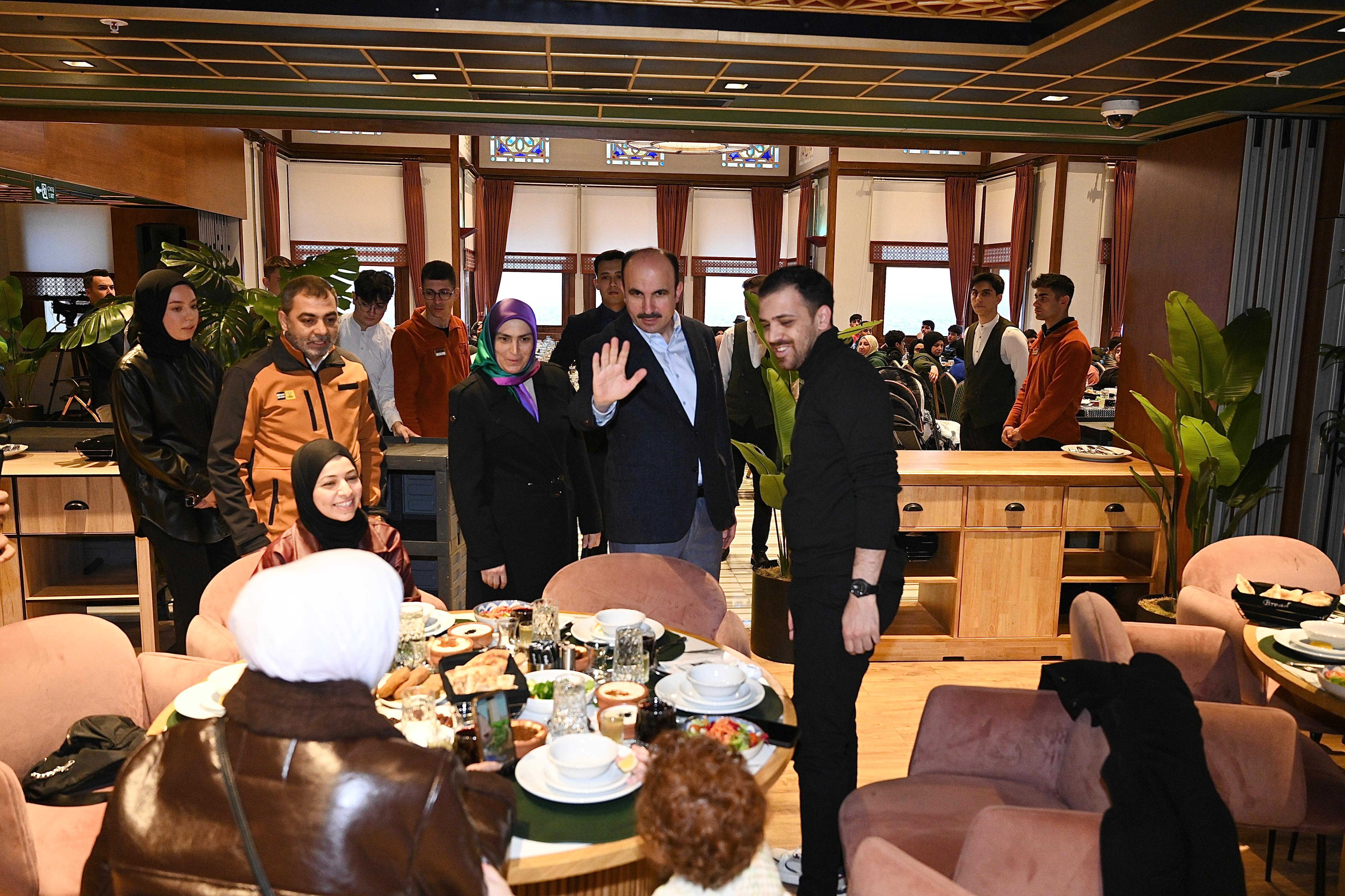 BAŞKAN ALTAY KONYA’DAKİ GAZZELİ AİLELERLE İFTAR SOFRASINDA BULUŞTU
