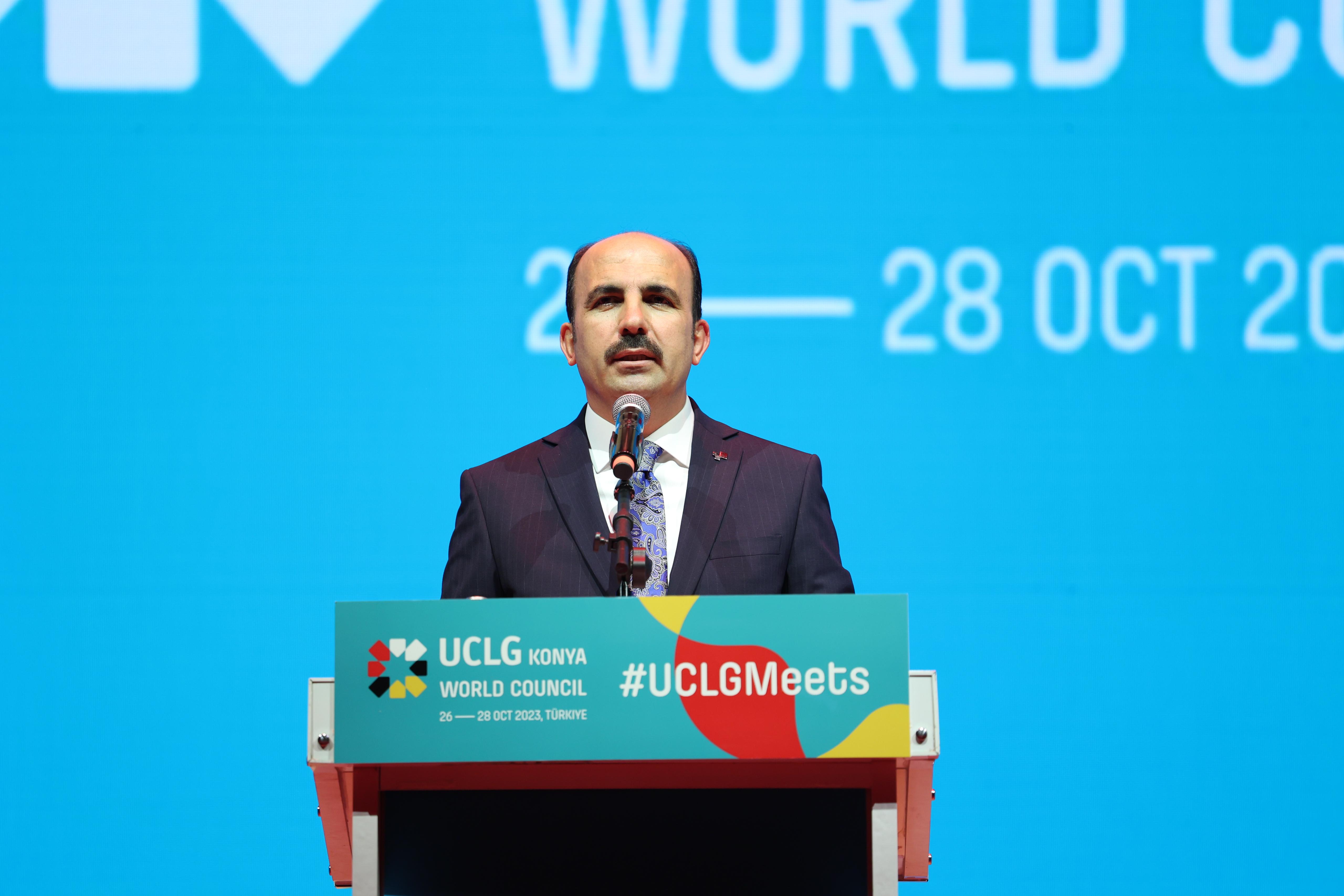 BAŞKAN ALTAY 240 BİN YEREL YÖNETİMİ TEMSİL EDEN UCLG DÜNYA BAŞKANLIĞINA ADAYLIĞINI AÇIKLADI