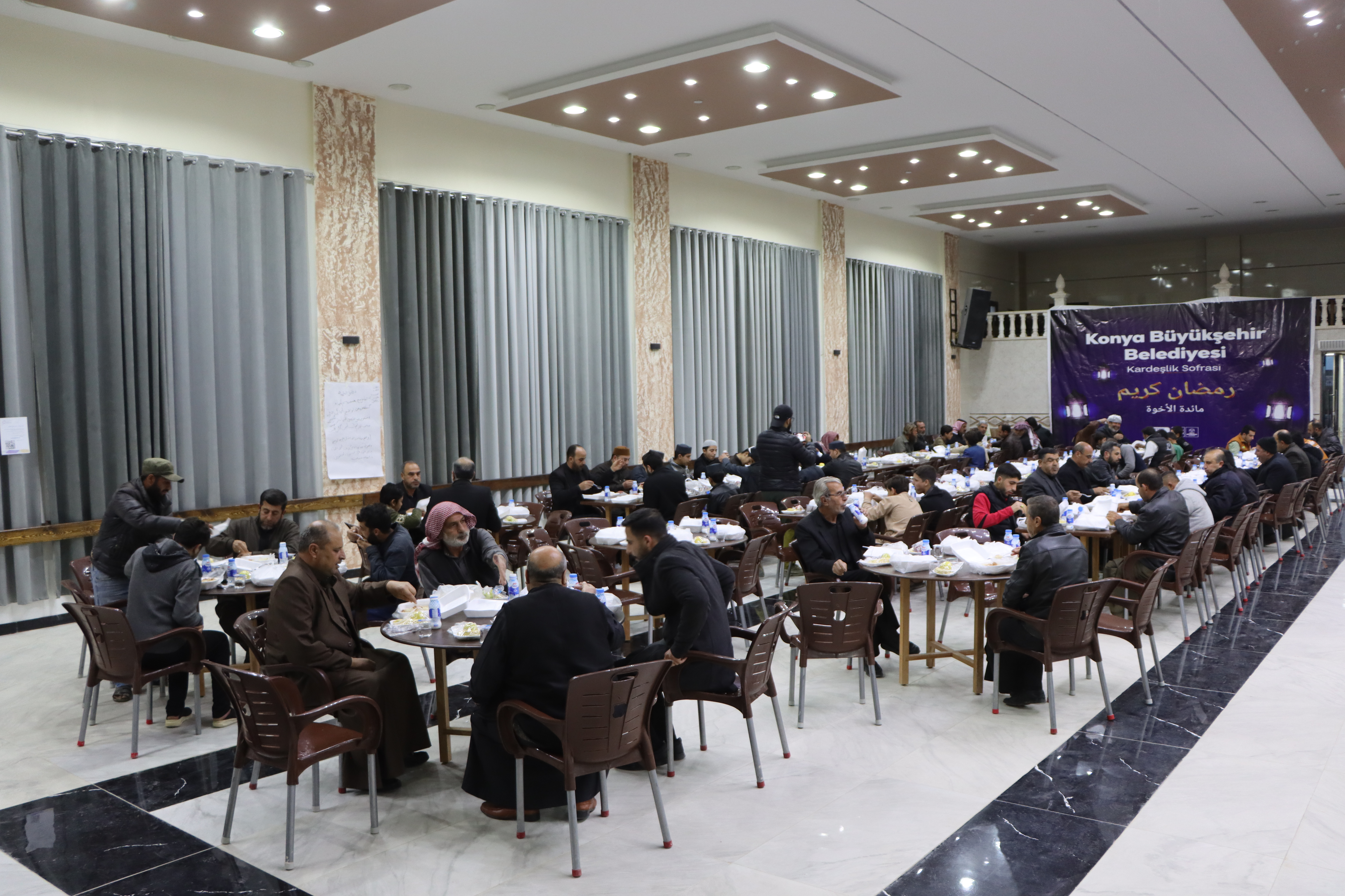 BAŞKAN ALTAY: “SURİYE’DE İFTAR SOFRALARI KURARAK KARDEŞLERİMİZLE BULUŞMANIN HUZURUNU YAŞIYORUZ”