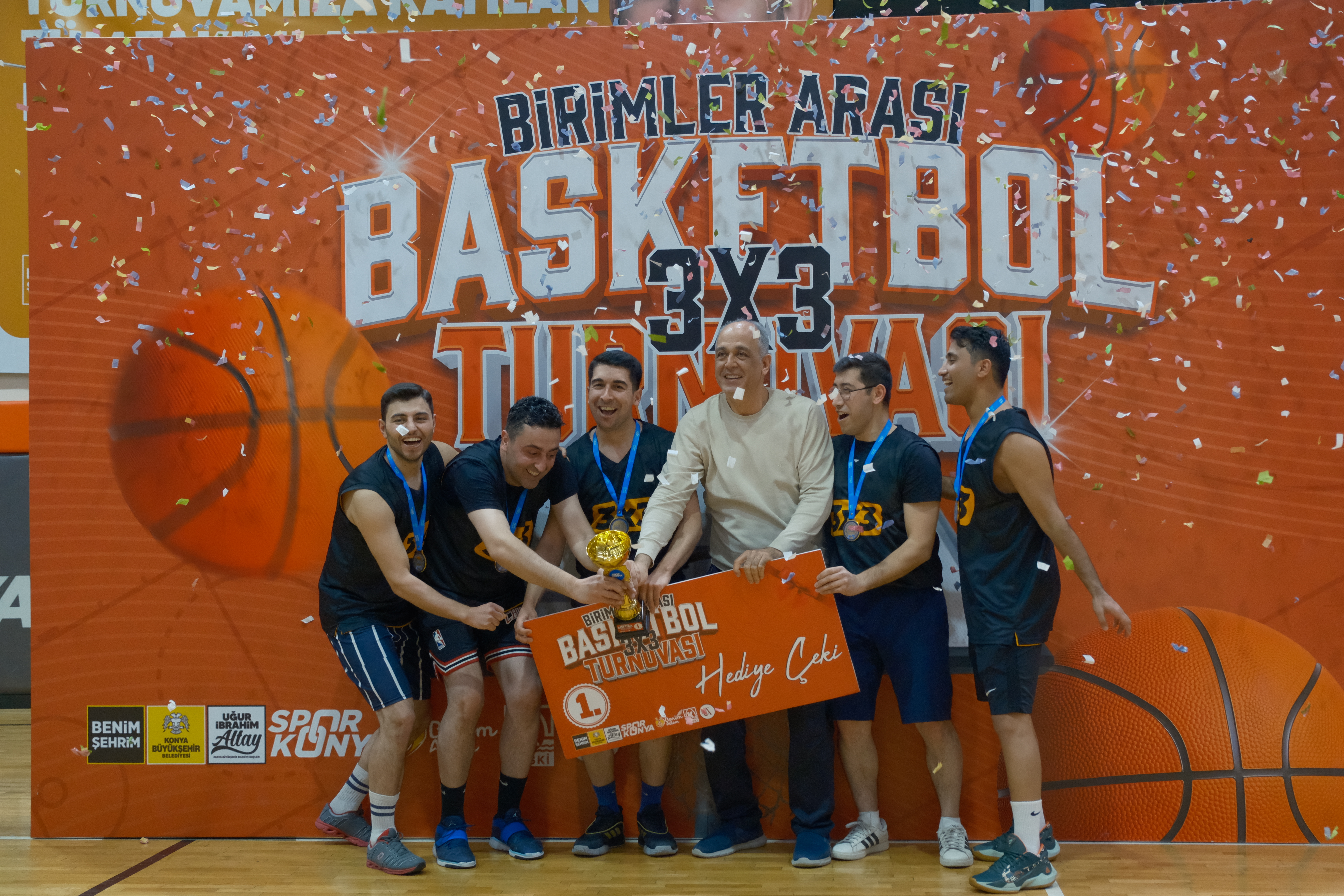 KONYA BÜYÜKŞEHİR “BİRİMLER ARASI 3X3 BASKETBOL TURNUVASI” DÜZENLEDİ