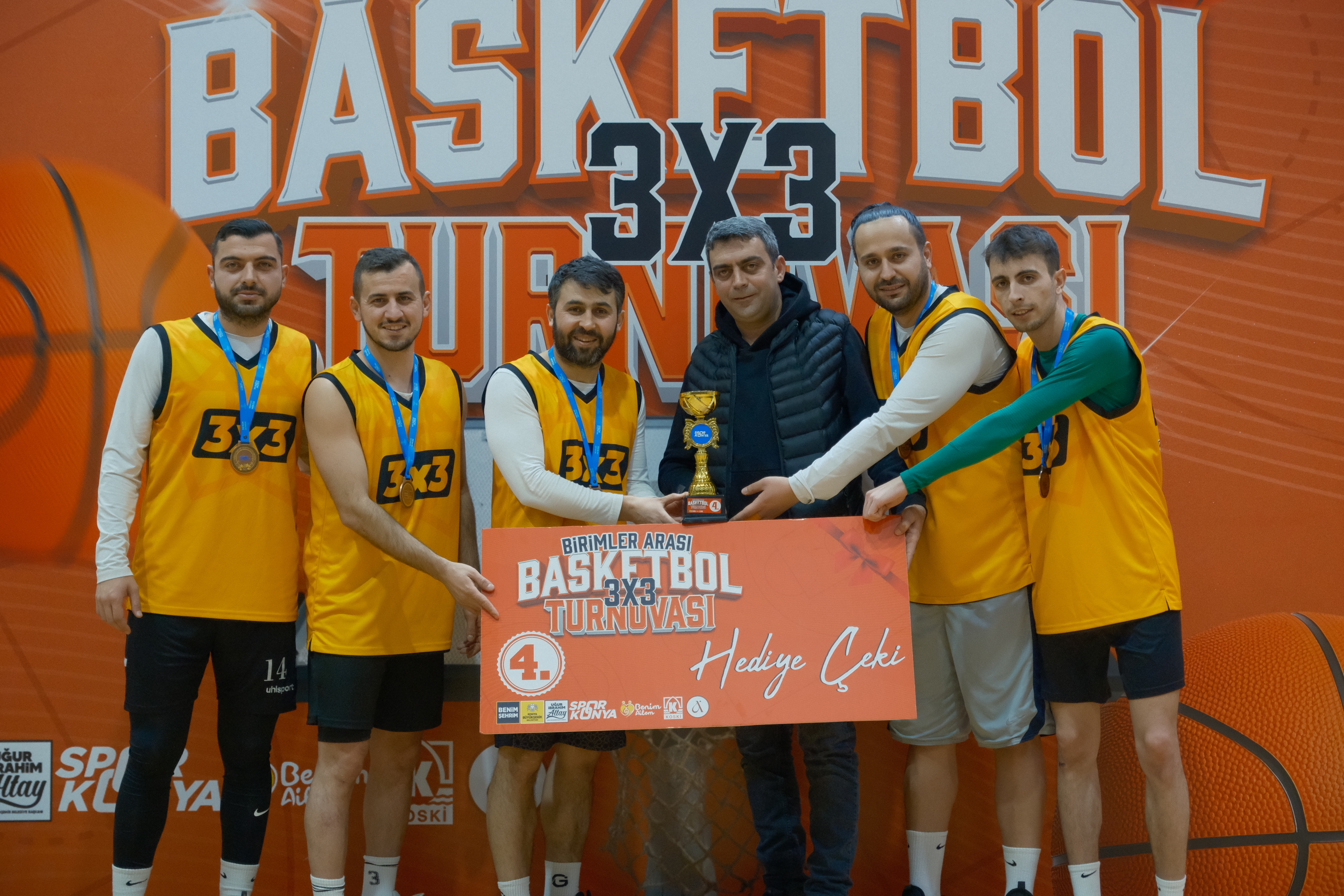 KONYA BÜYÜKŞEHİR “BİRİMLER ARASI 3X3 BASKETBOL TURNUVASI” DÜZENLEDİ