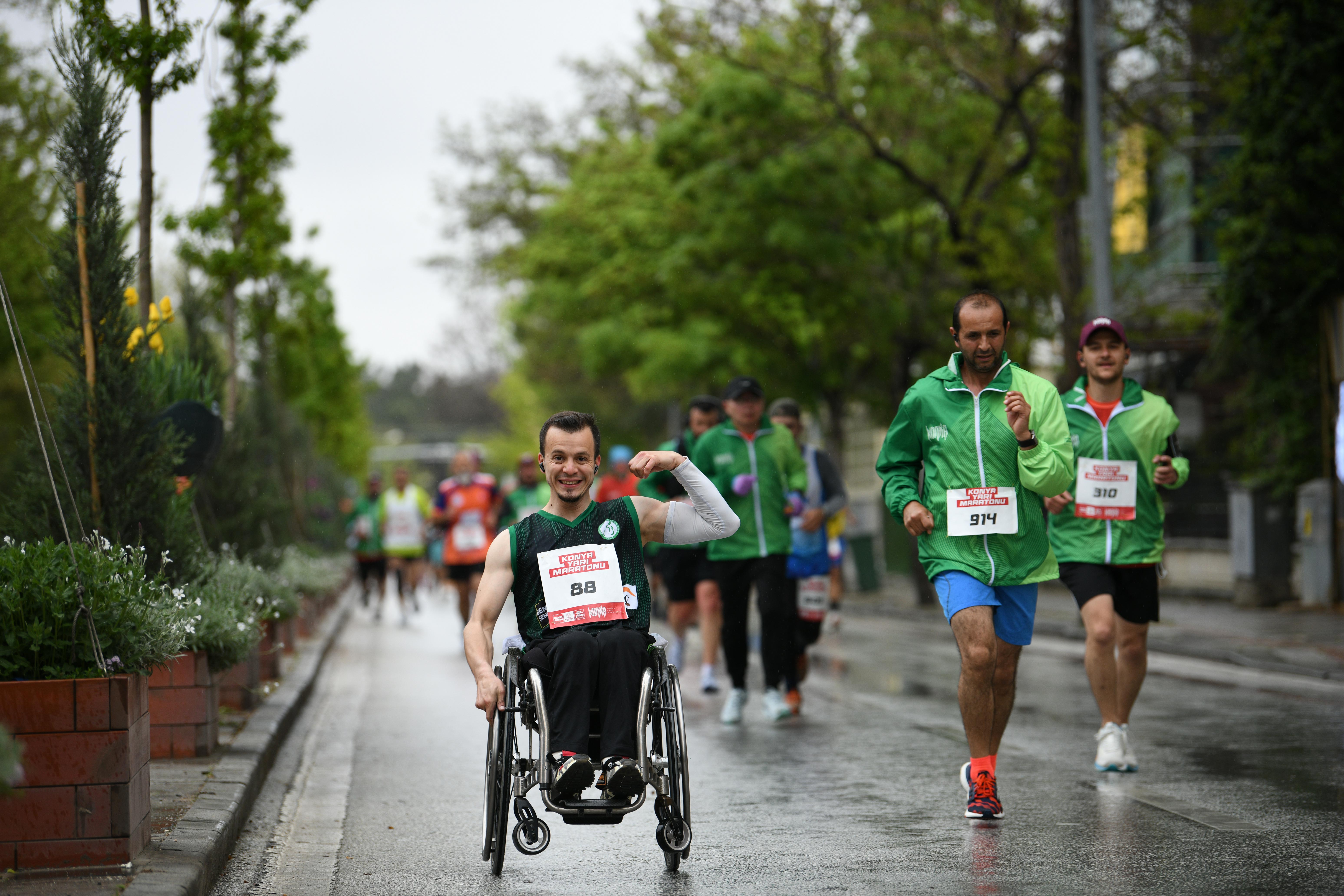 5. ULUSLARARASI KONYA YARI MARATONU’NDA DÜNYANIN RİTMİ KONYA’DA ATTI