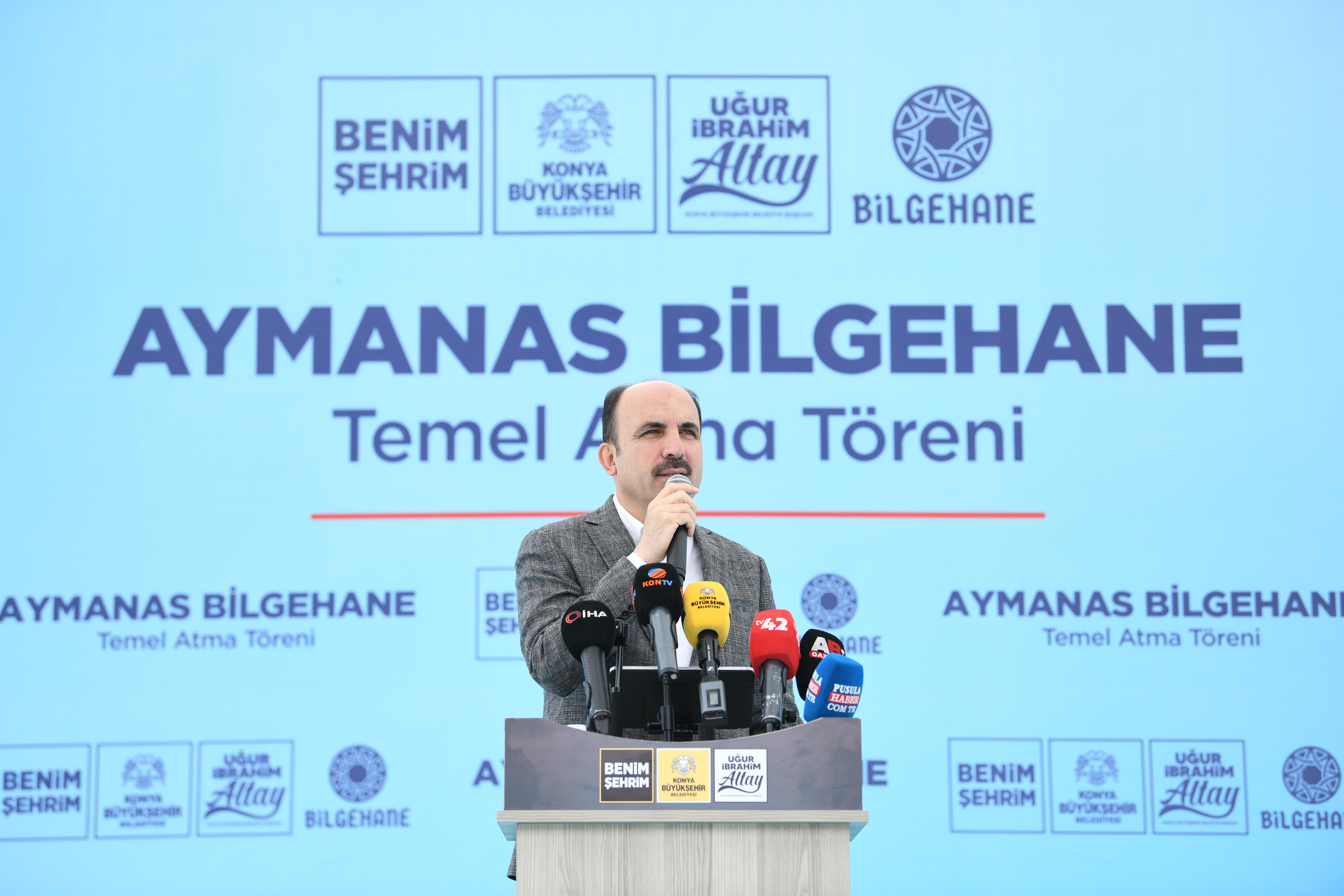 KONYA BÜYÜKŞEHİR 24. BİLGEHANEYİ AYMANAS MAHALLESİ’NE KAZANDIRIYOR