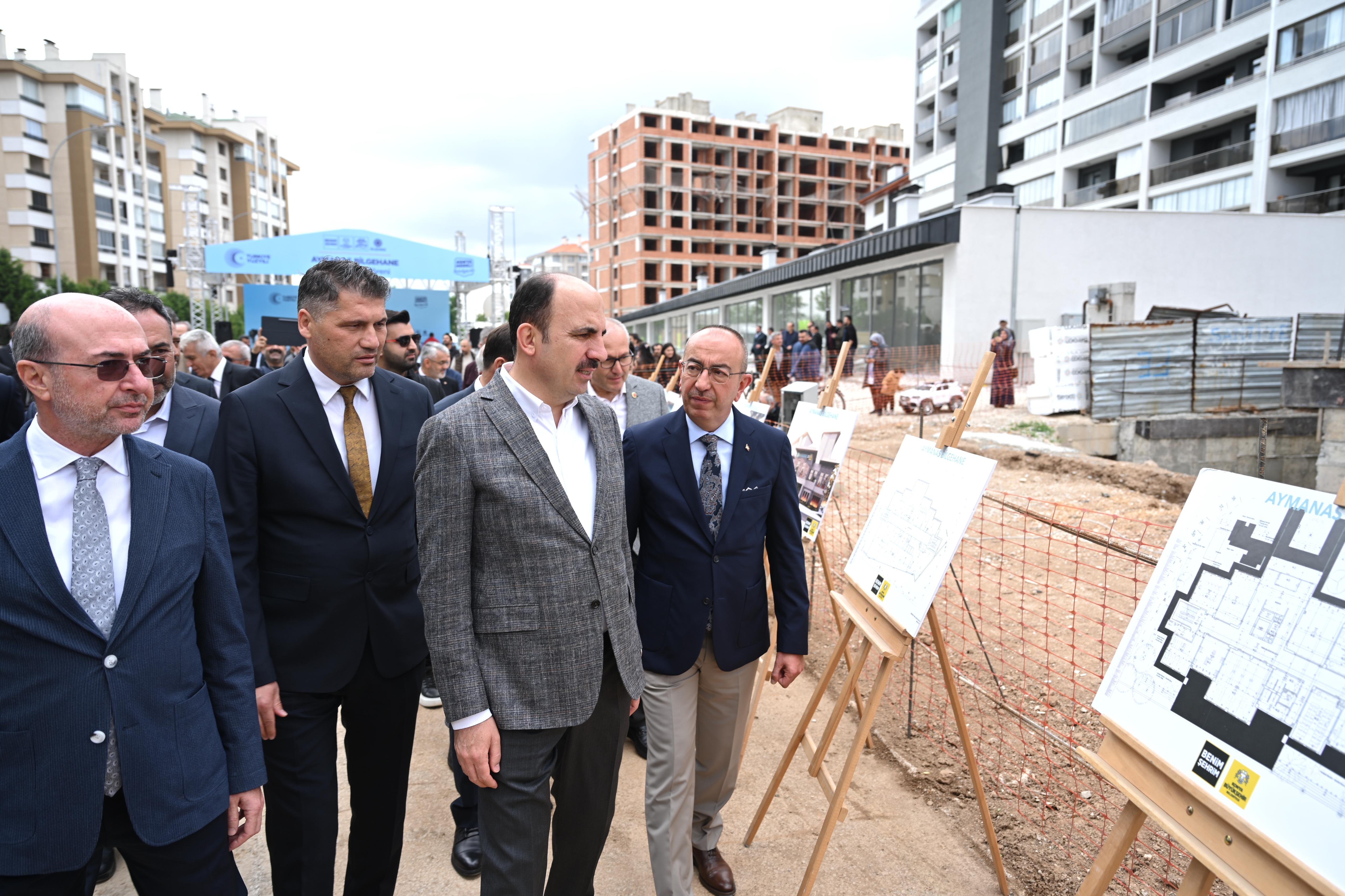KONYA BÜYÜKŞEHİR 24. BİLGEHANEYİ AYMANAS MAHALLESİ’NE KAZANDIRIYOR