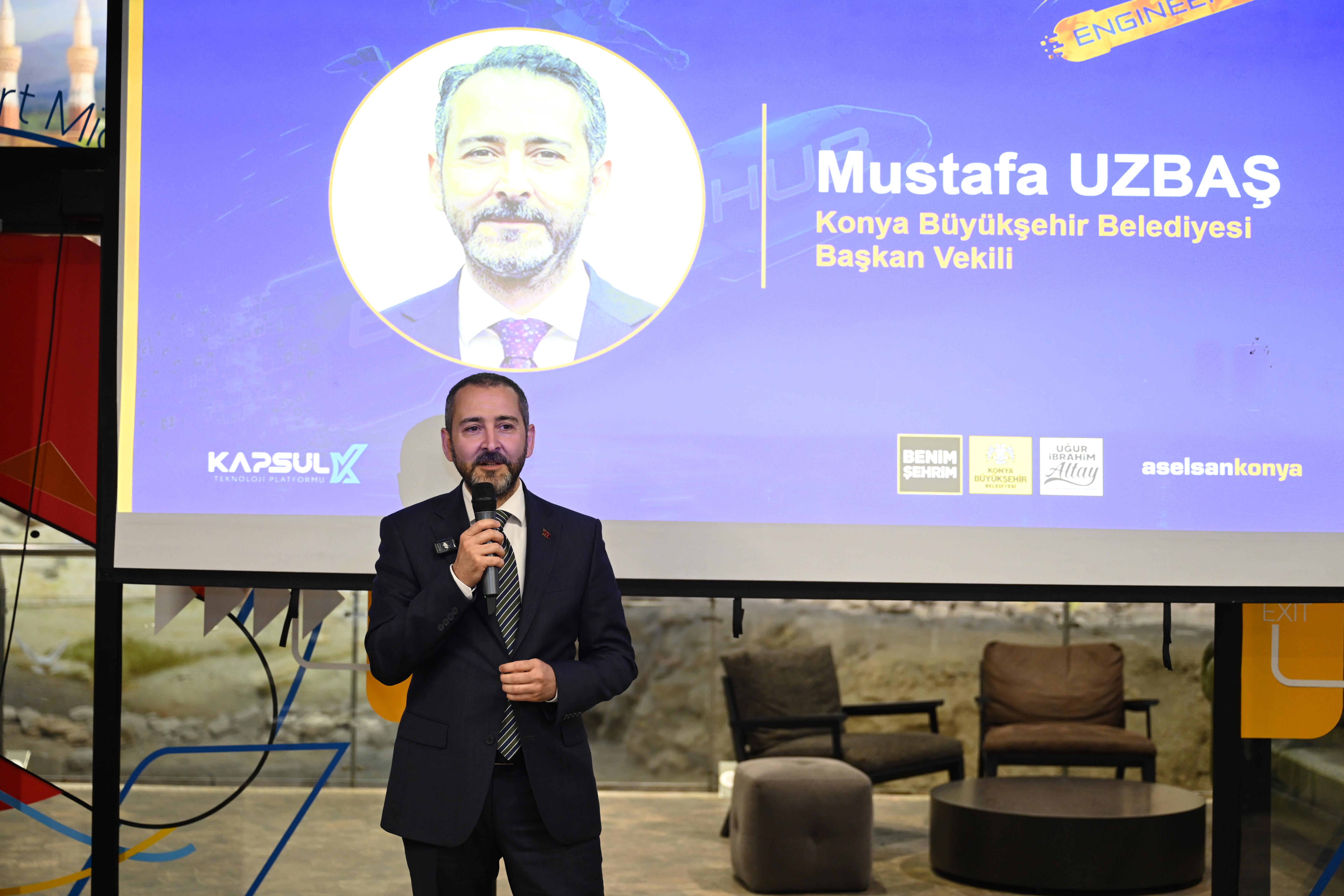 KONYA BÜYÜKŞEHİR-ASELSAN İŞ BİRLİĞİYLE YÜRÜTÜLEN “ENGINEERHUB”TA GELECEĞİN MÜHENDİSLERİ SERTİFİKALARINI ALDI