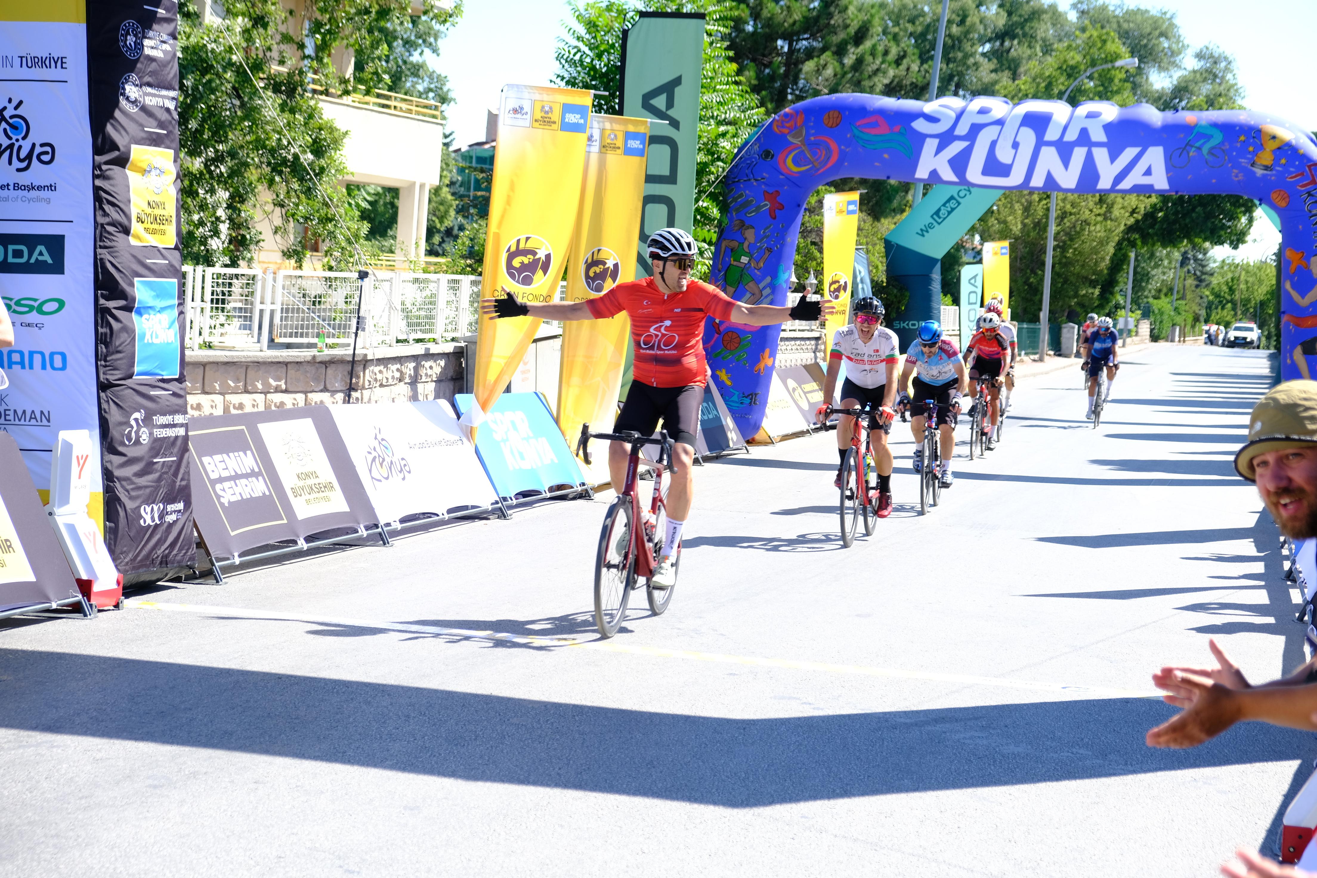 AVRUPA BİSİKLET BAŞKENTİ KONYA’DA GRANFONDO BİSİKLET YOL YARIŞI HEYECANI YAŞANDI