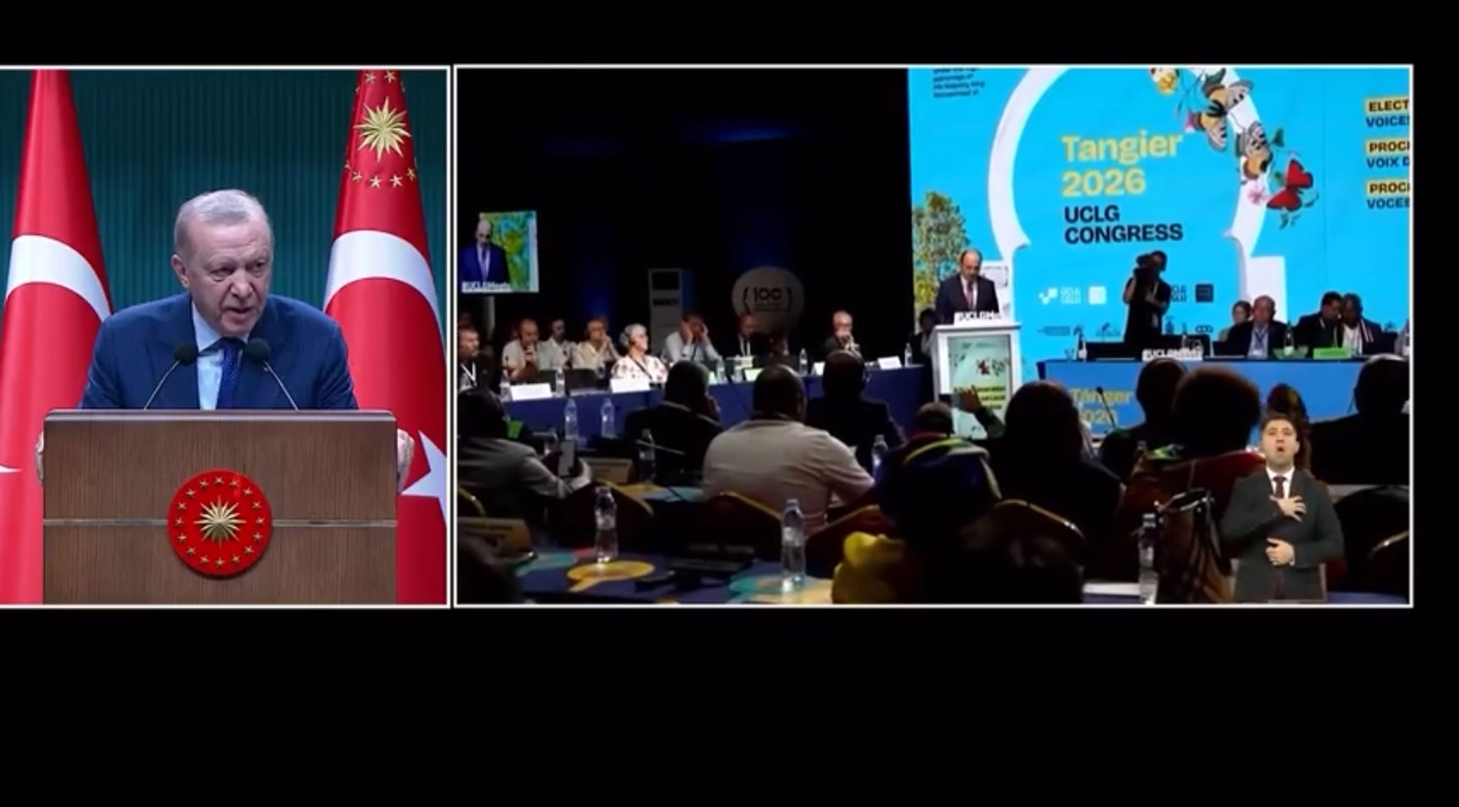 CUMHURBAŞKANI ERDOĞAN MİLLETE SESLENİŞ KONUŞMASINDA DÜNYA BELEDİYELER BİRLİĞİ BAŞKANI SEÇİLEN BAŞKAN ALTAY’I TEBRİK ETTİ