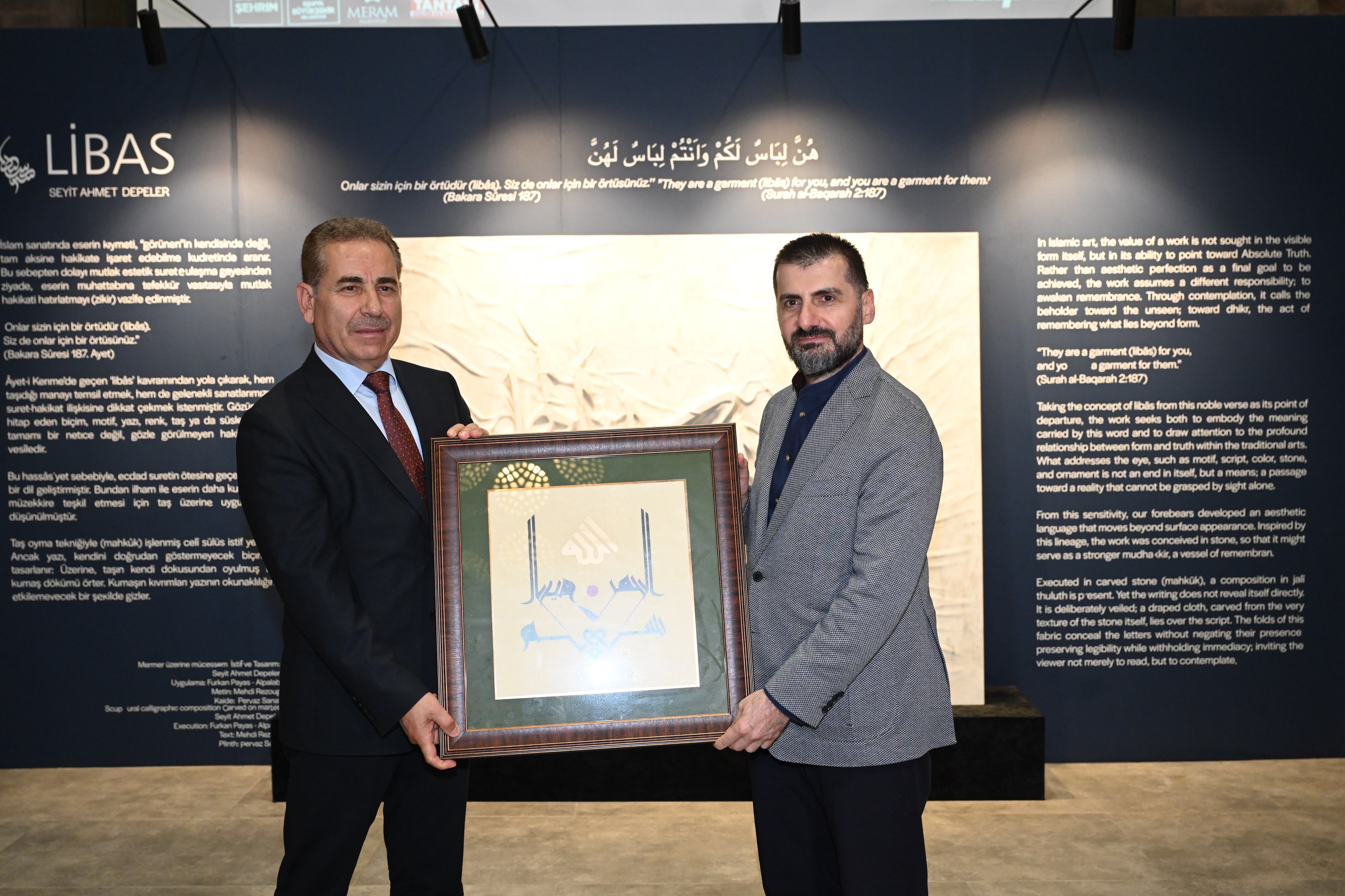 KONYA BÜYÜKŞEHİR’İN KATKILARIYLA “HANE” İSLAM SANATLARI SERGİSİ TANTAVİ KÜLTÜR SANAT MERKEZİ’NDE AÇILDI