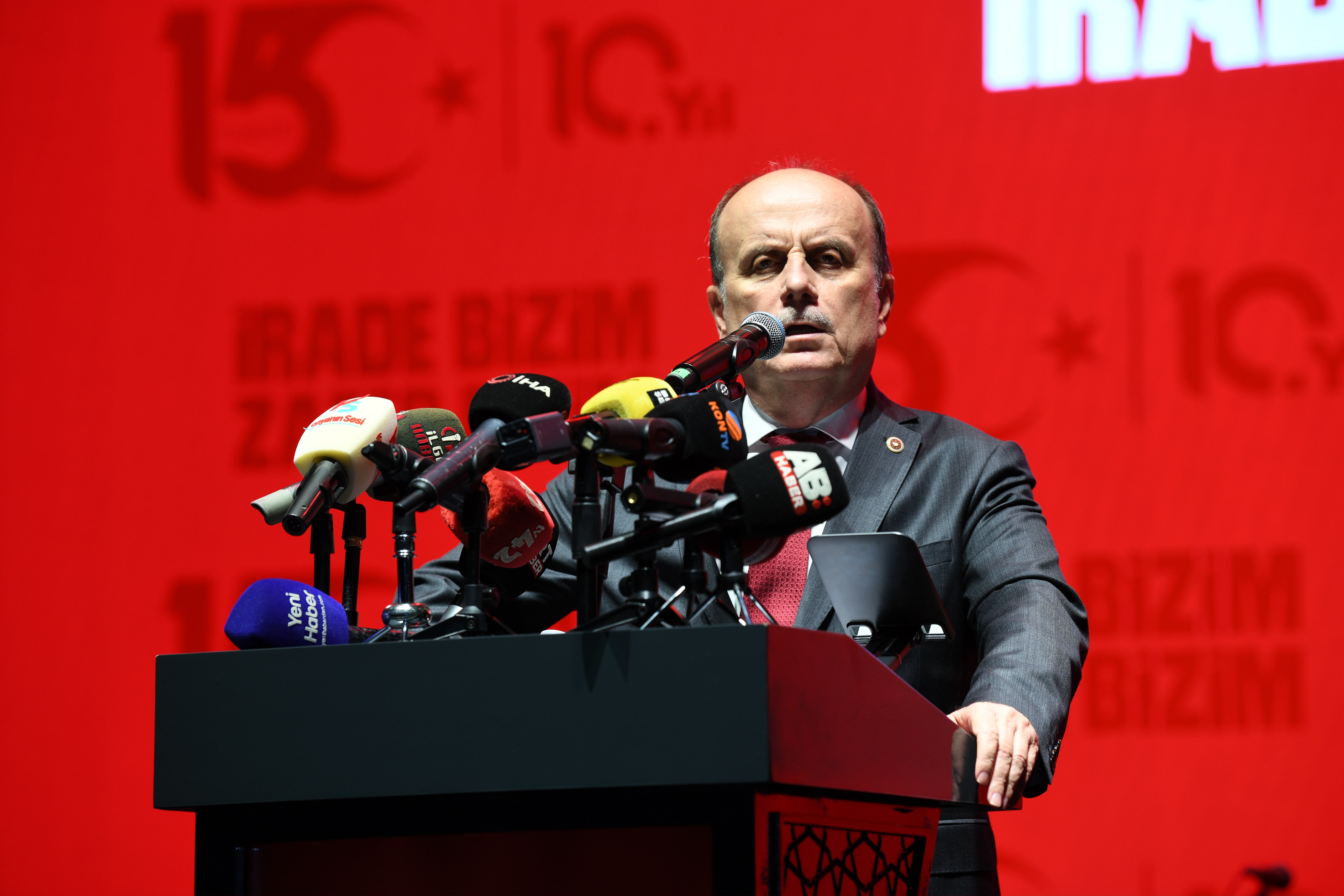 BAŞKAN ALTAY: “BUGÜN ÜLKEMİZE YÖNELİK TEHDİTLER SAVURAN TÜM ZALİM ODAKLAR; 15 TEMMUZ DESTANINI İYİ OKUMALIDIR”