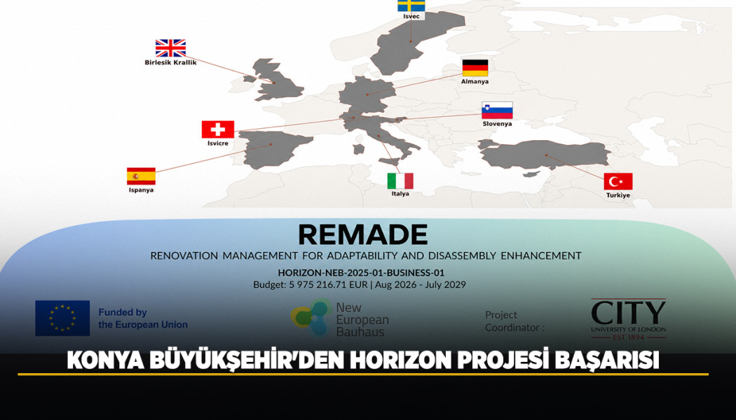 KONYA BÜYÜKŞEHİR'DEN HORIZON PROJESİ BAŞARISI