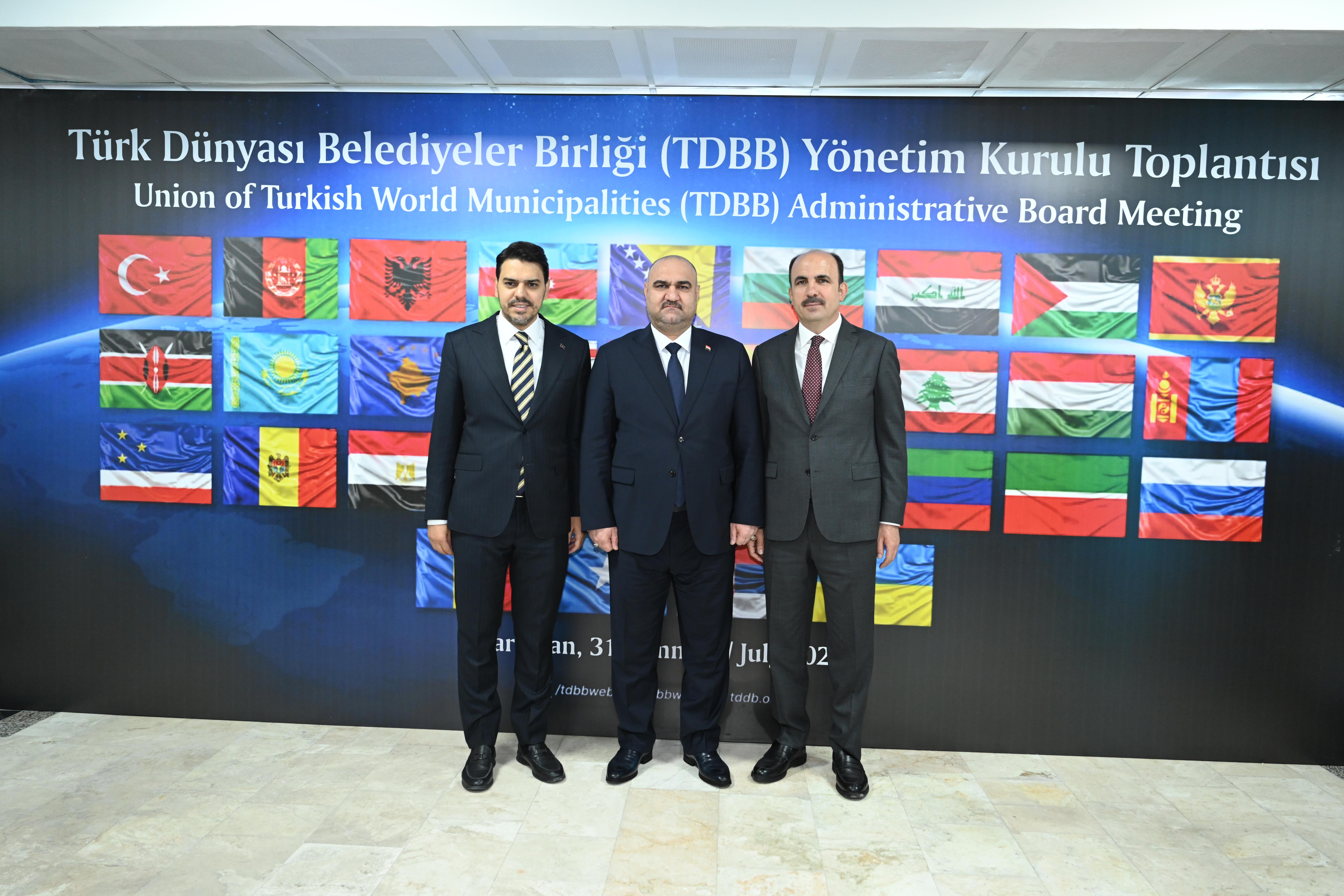 TDBB BAŞKANI ALTAY: “KERKÜK, TÜRK DÜNYASI BELEDİYELER BİRLİĞİ’NİN RESMİ ÜYESİ OLDU”