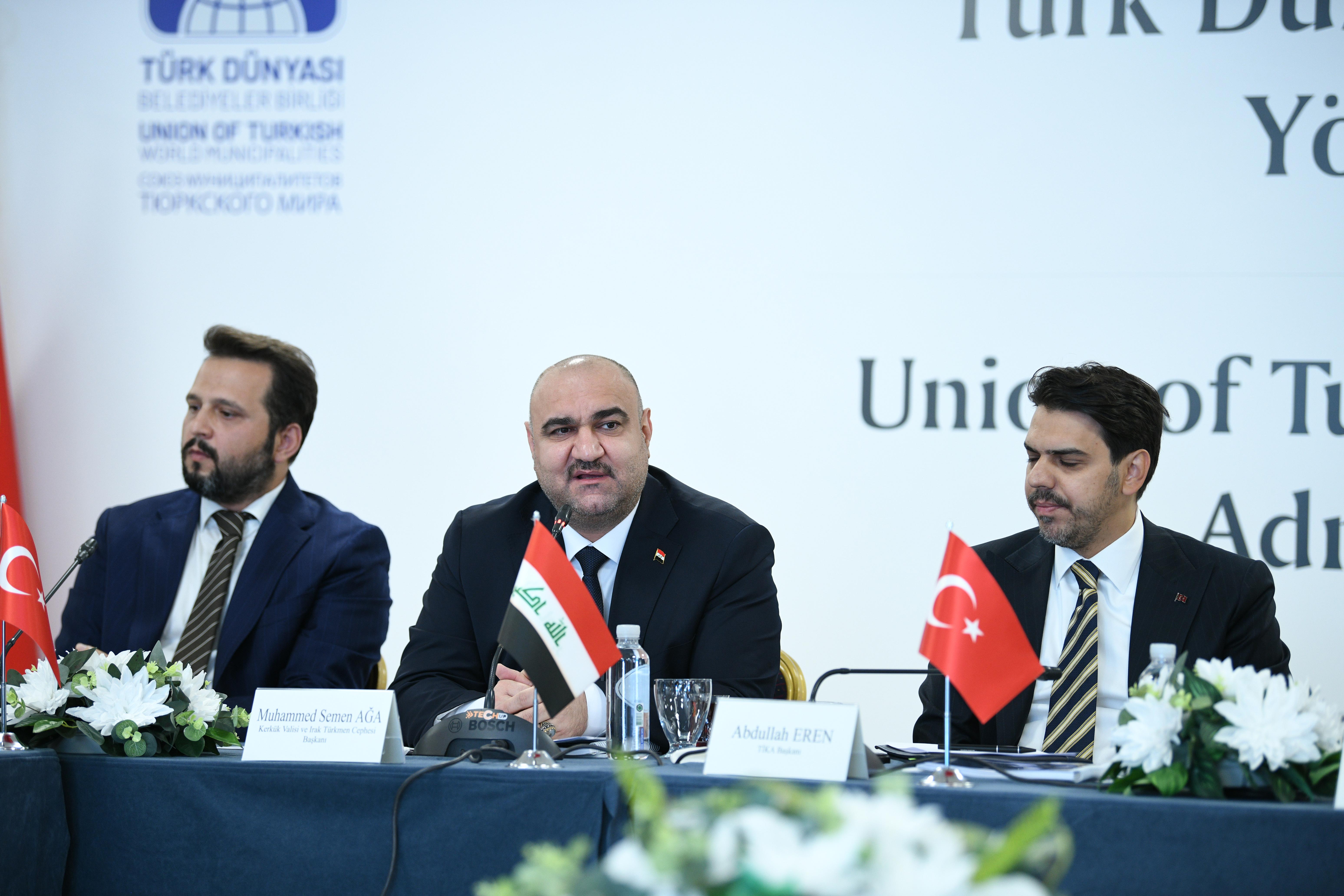 TDBB BAŞKANI ALTAY: “KERKÜK, TÜRK DÜNYASI BELEDİYELER BİRLİĞİ’NİN RESMİ ÜYESİ OLDU”