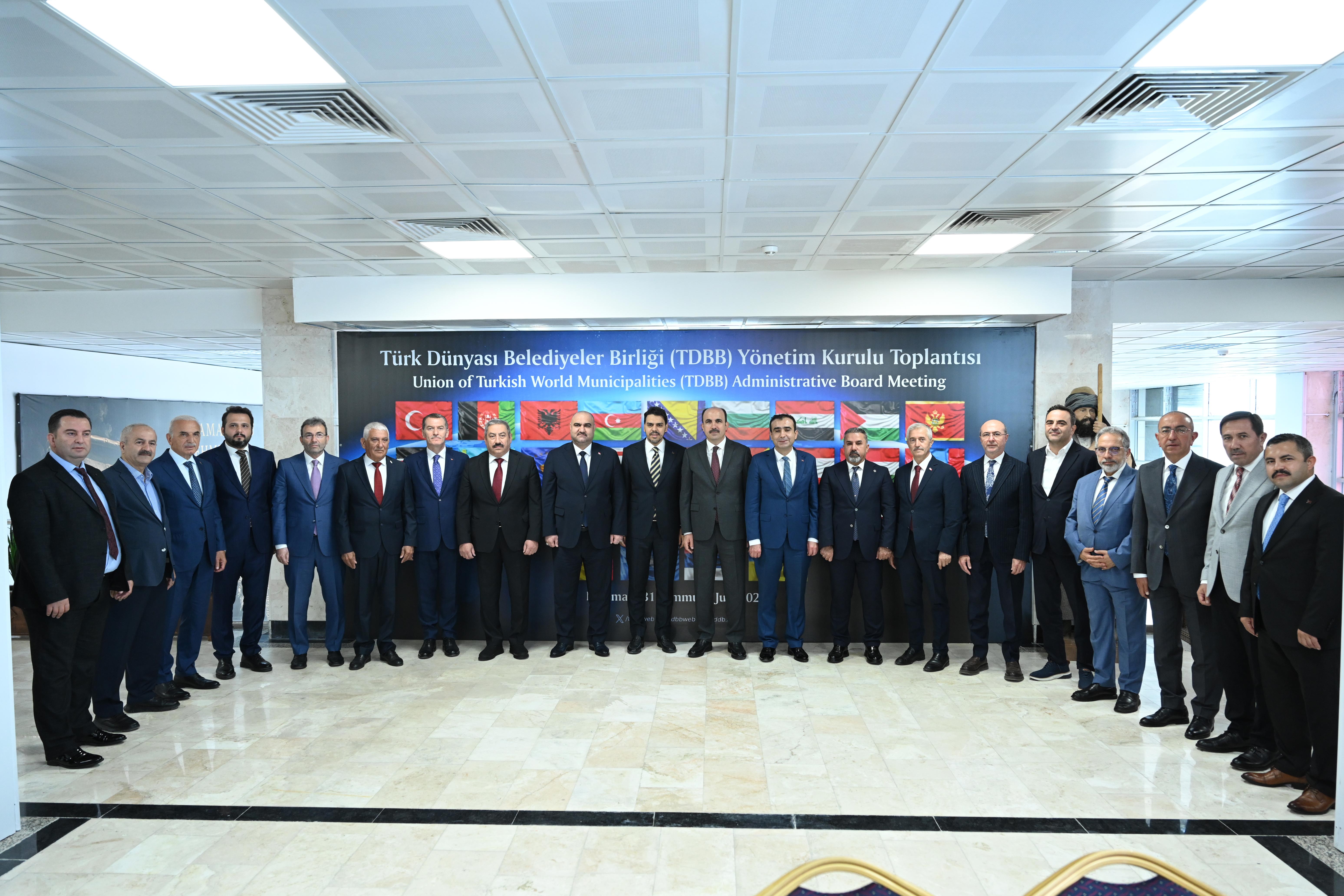 TDBB BAŞKANI ALTAY: “KERKÜK, TÜRK DÜNYASI BELEDİYELER BİRLİĞİ’NİN RESMİ ÜYESİ OLDU”