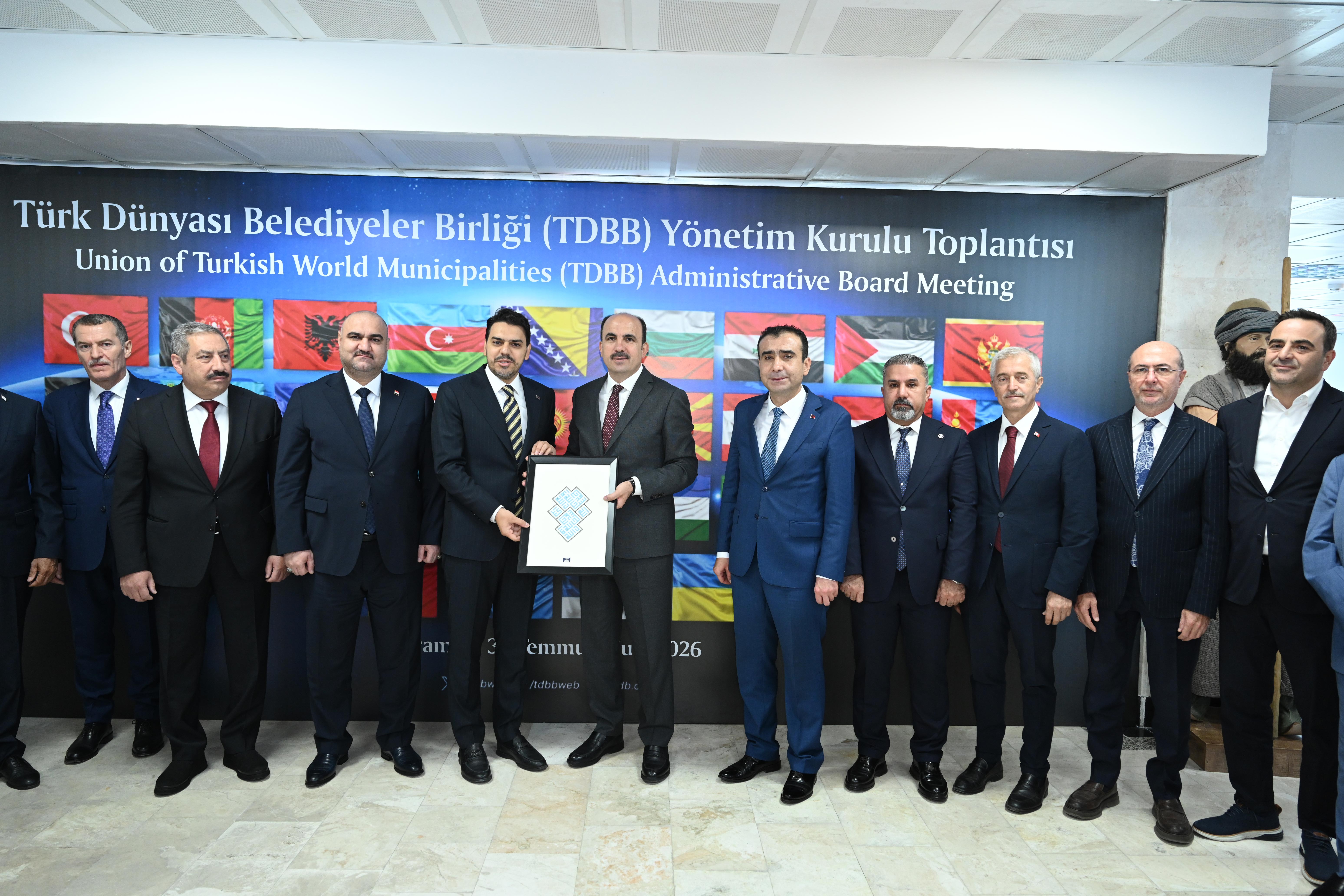 TDBB BAŞKANI ALTAY: “KERKÜK, TÜRK DÜNYASI BELEDİYELER BİRLİĞİ’NİN RESMİ ÜYESİ OLDU”