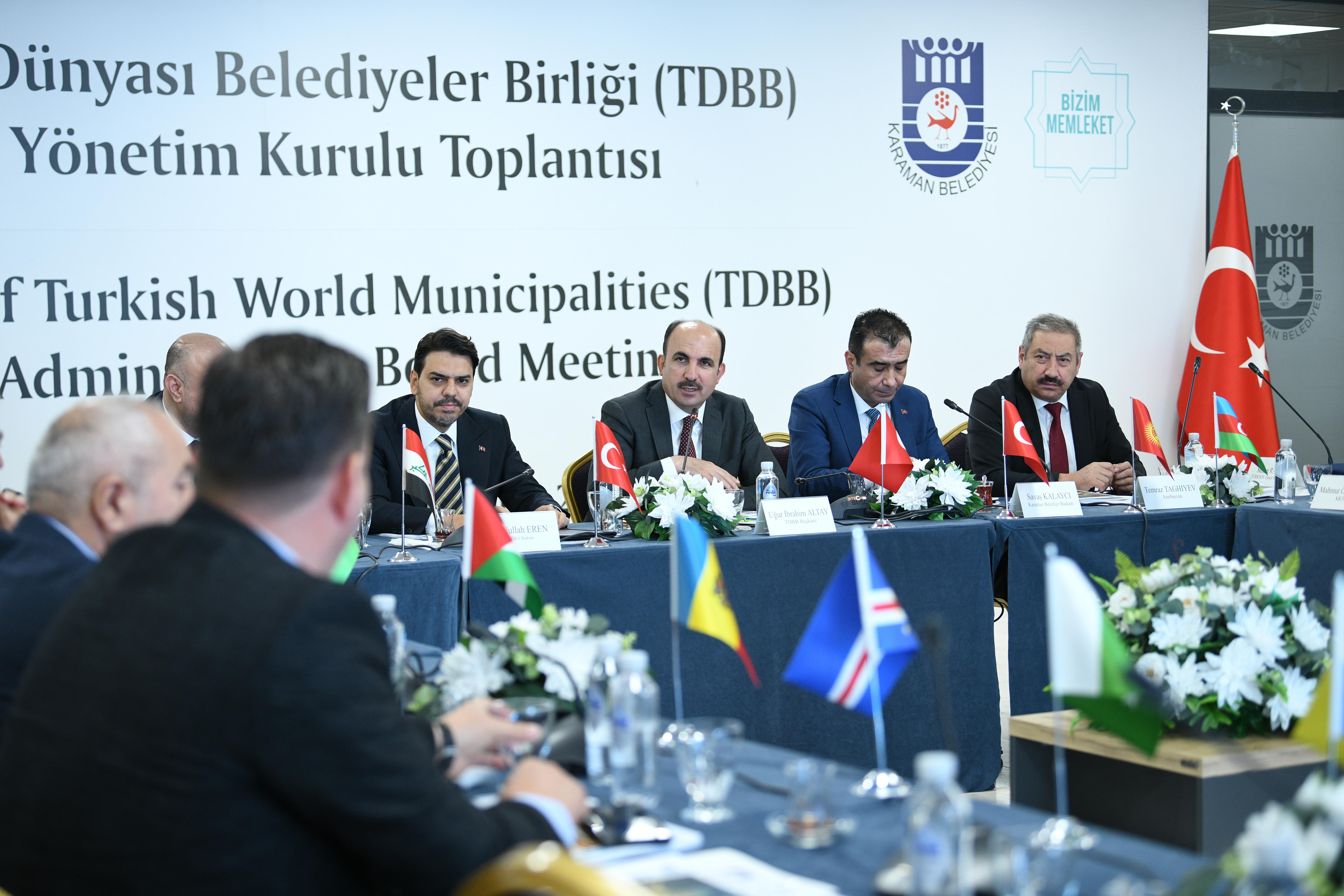TDBB BAŞKANI ALTAY: “KERKÜK, TÜRK DÜNYASI BELEDİYELER BİRLİĞİ’NİN RESMİ ÜYESİ OLDU”