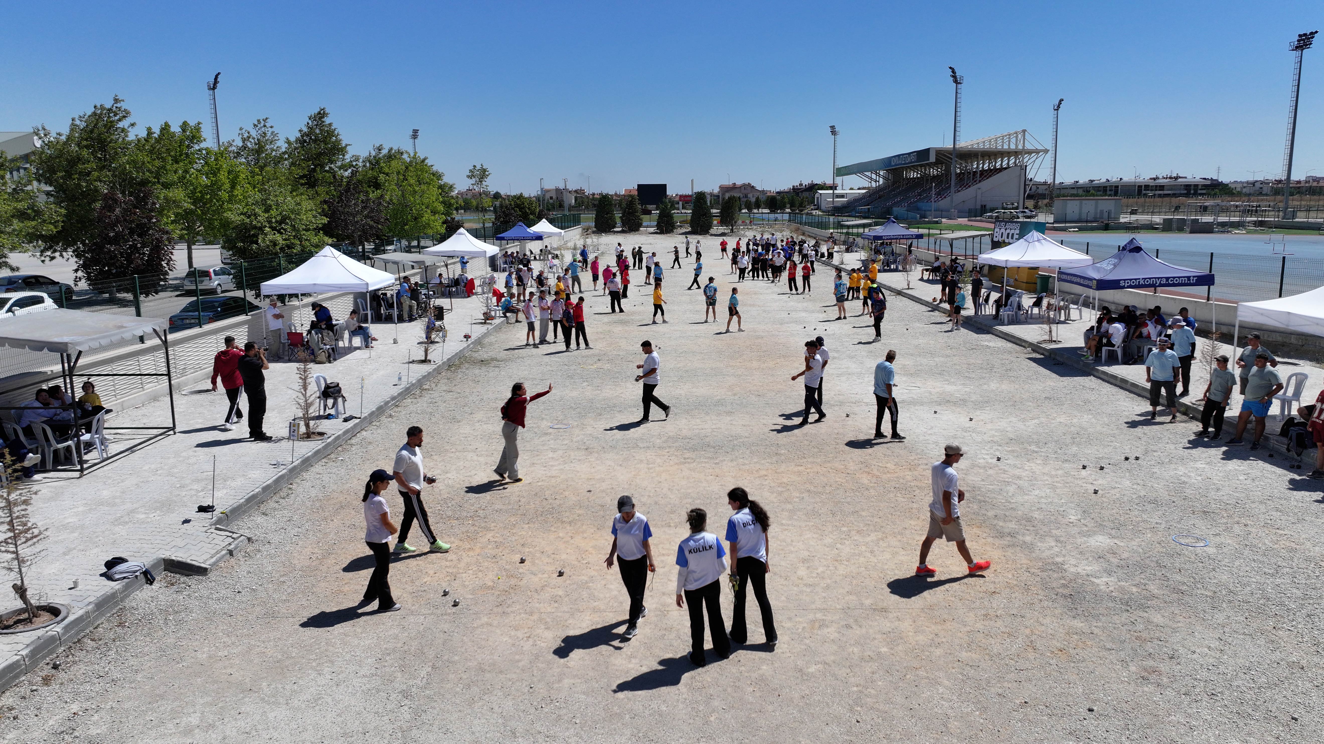 KONYA’DA 3. ULUSLARARASI BOCCE TURNUVASI HEYECANI YAŞANIYOR