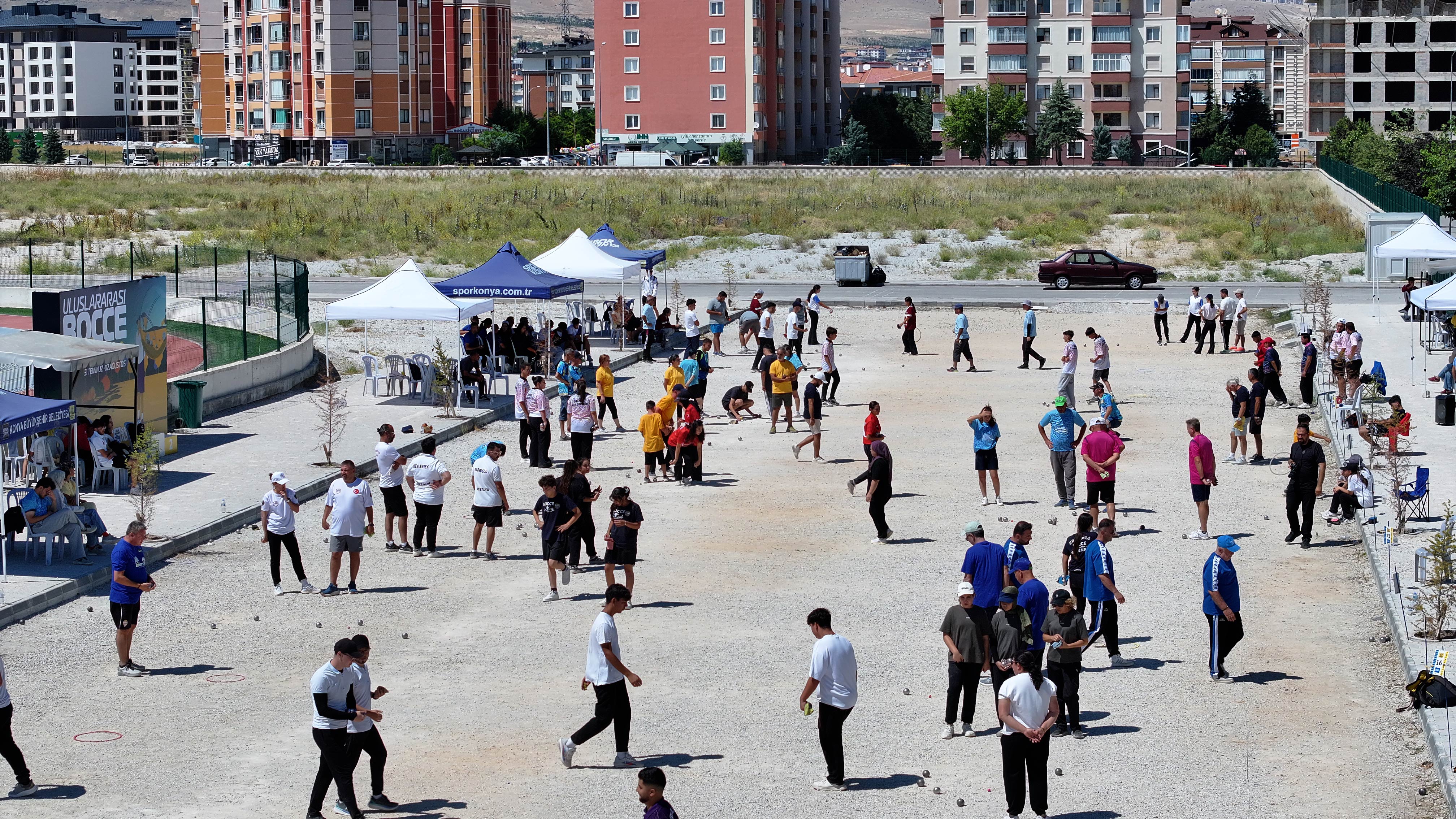KONYA’DA 3. ULUSLARARASI BOCCE TURNUVASI HEYECANI YAŞANIYOR