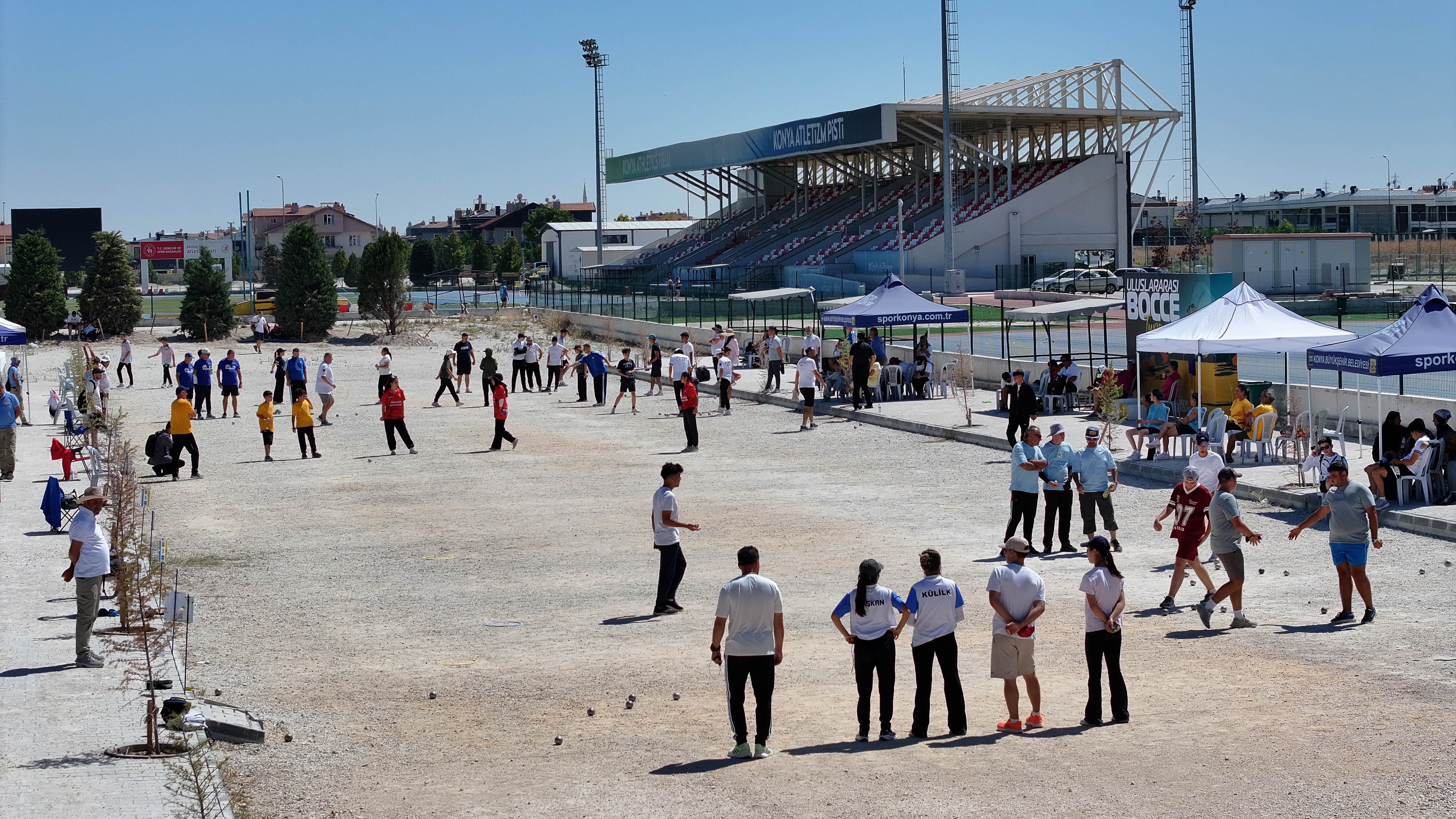 KONYA’DA 3. ULUSLARARASI BOCCE TURNUVASI HEYECANI YAŞANIYOR