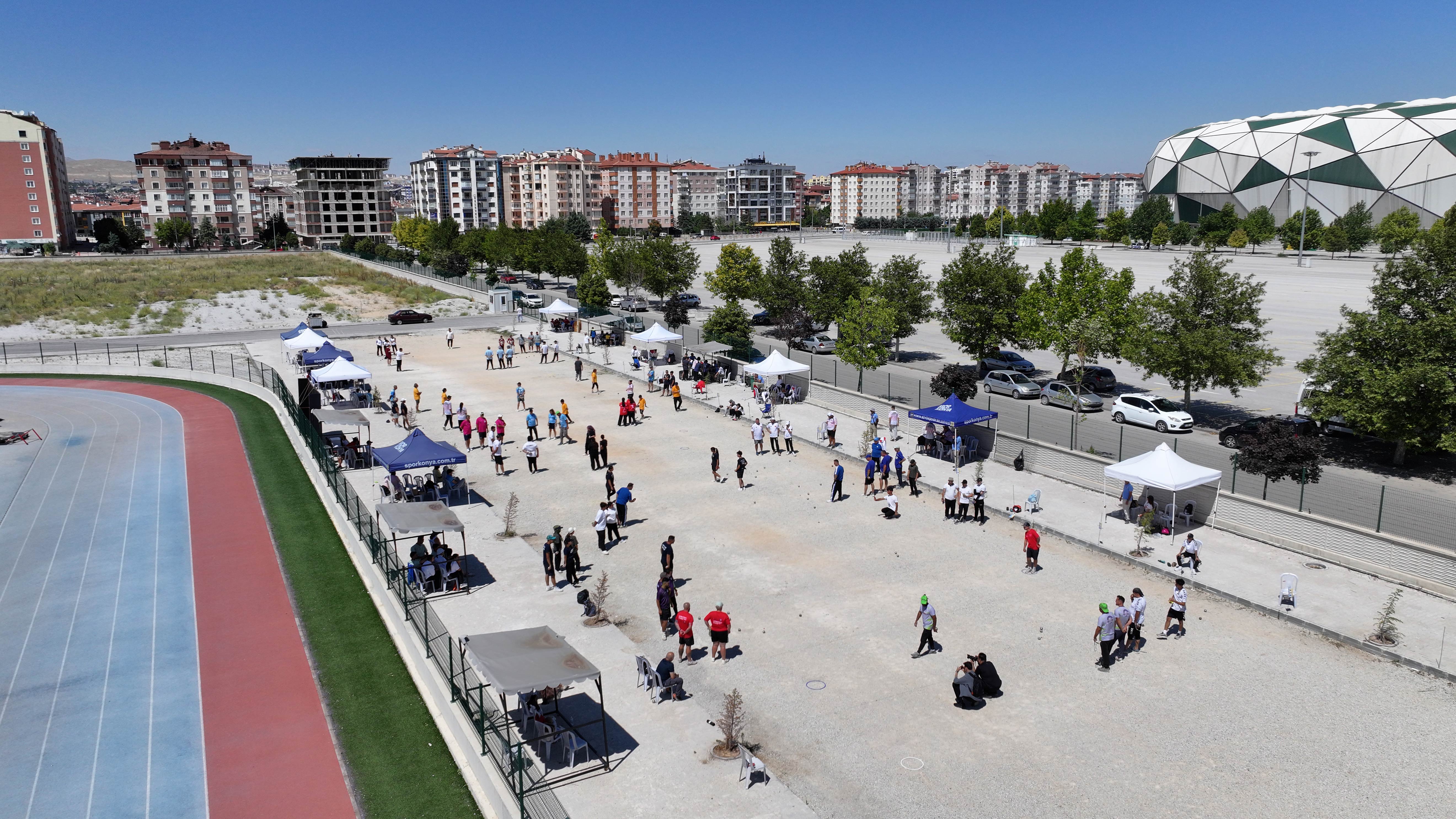 KONYA’DA 3. ULUSLARARASI BOCCE TURNUVASI HEYECANI YAŞANIYOR