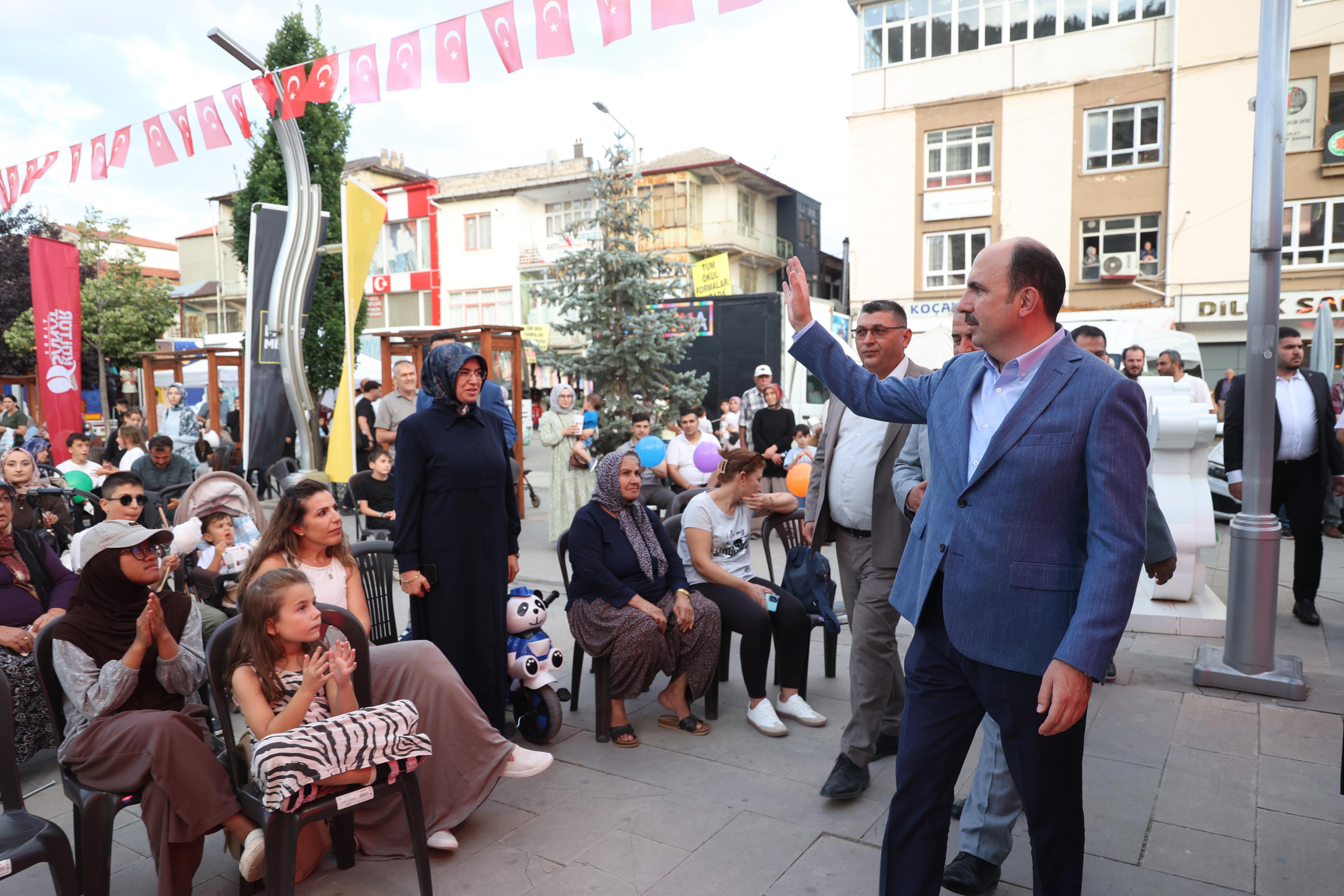 BAŞKAN ALTAY “SAZIMDA SÖZ VAR” ETKİNLİĞİNDE BOZKIRLILARLA BULUŞTU