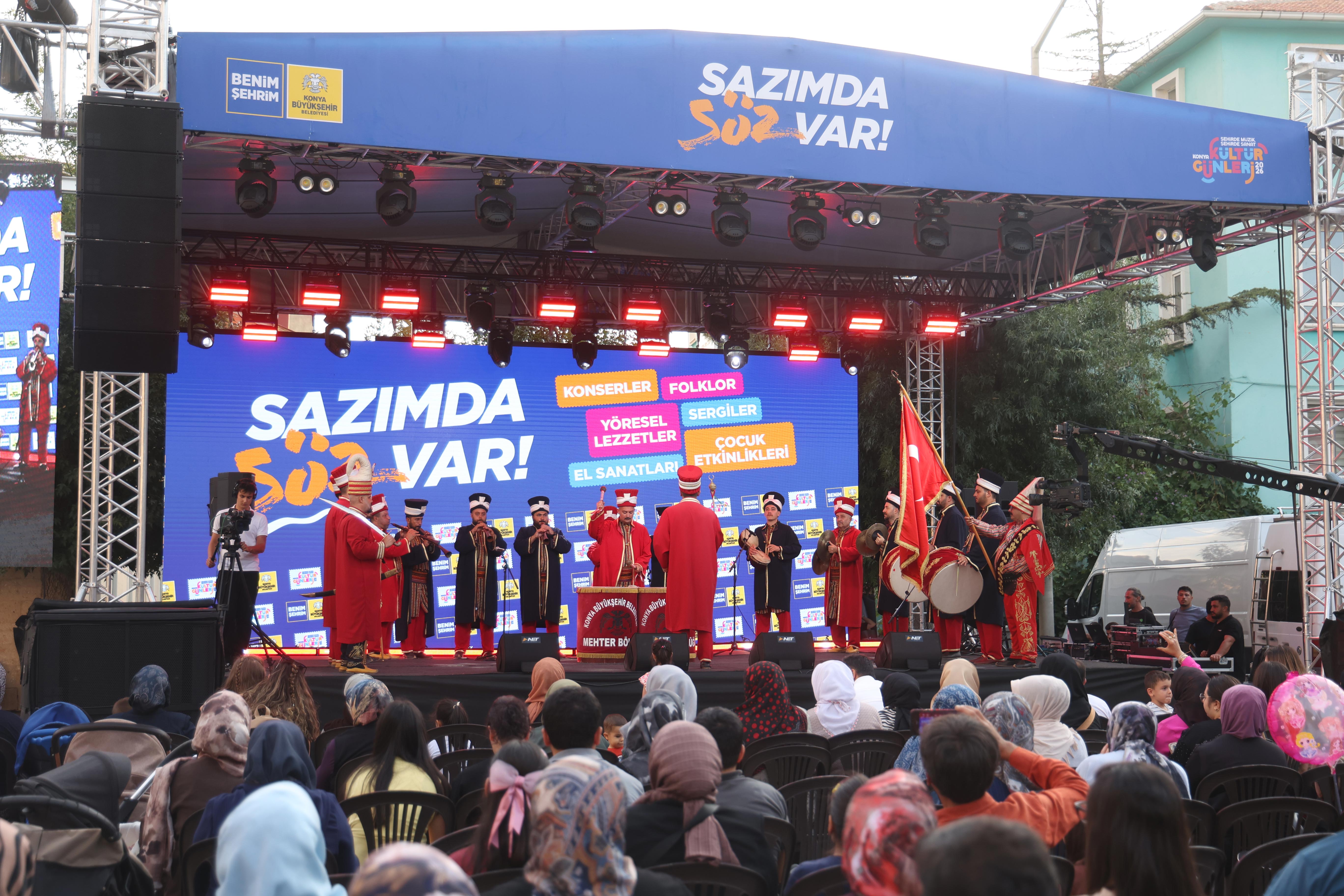 BAŞKAN ALTAY “SAZIMDA SÖZ VAR” ETKİNLİĞİNDE BOZKIRLILARLA BULUŞTU