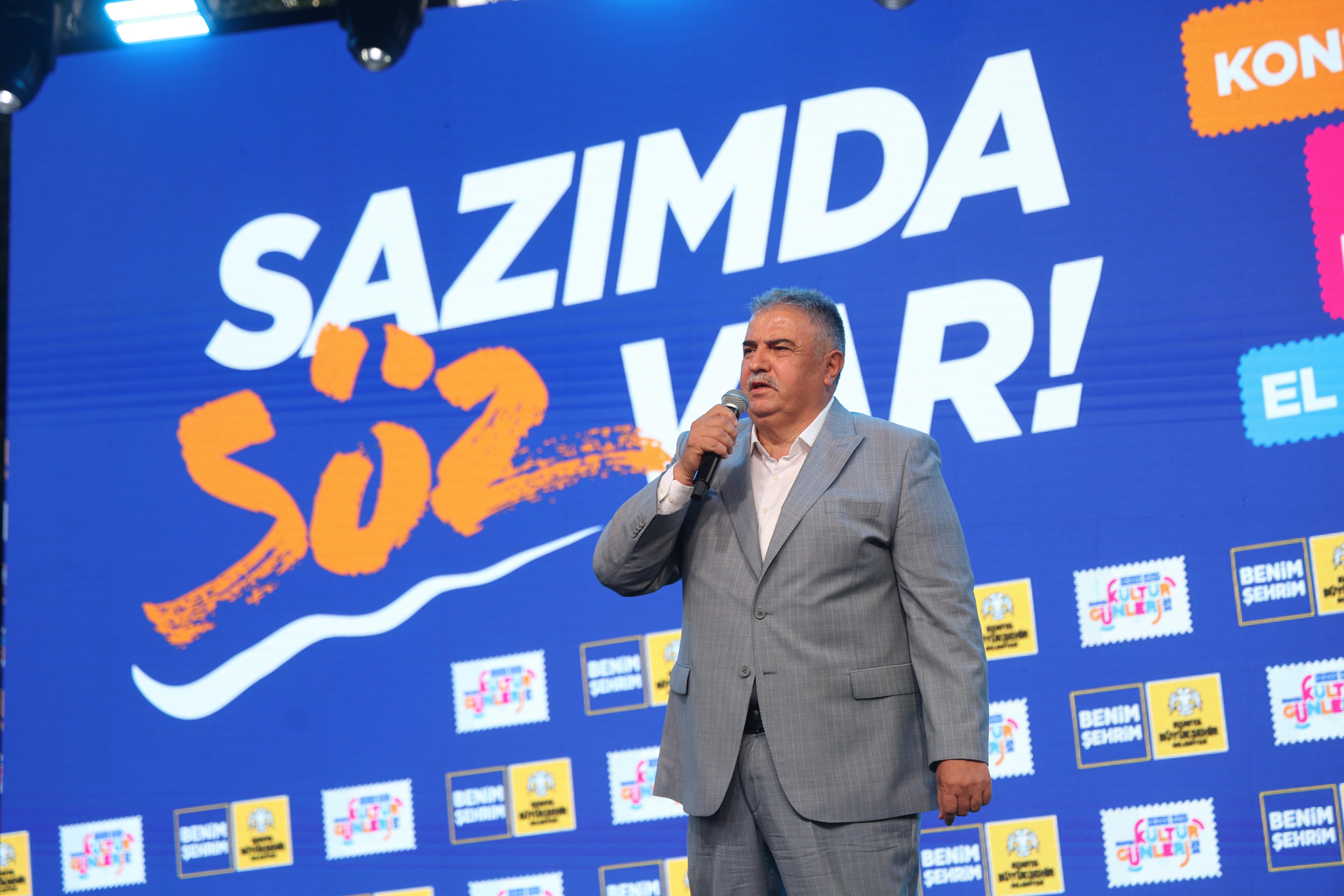 BAŞKAN ALTAY “SAZIMDA SÖZ VAR” ETKİNLİĞİNDE BOZKIRLILARLA BULUŞTU