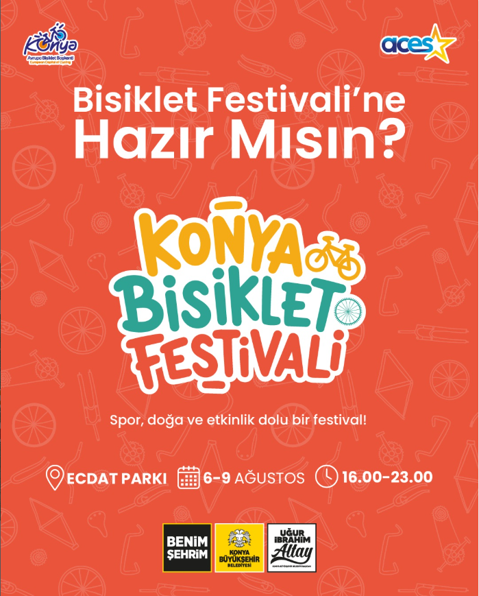 BAŞKAN ALTAY TÜM KONYALILARI BİSİKLET FESTİVALİ’NE DAVET ETTİ