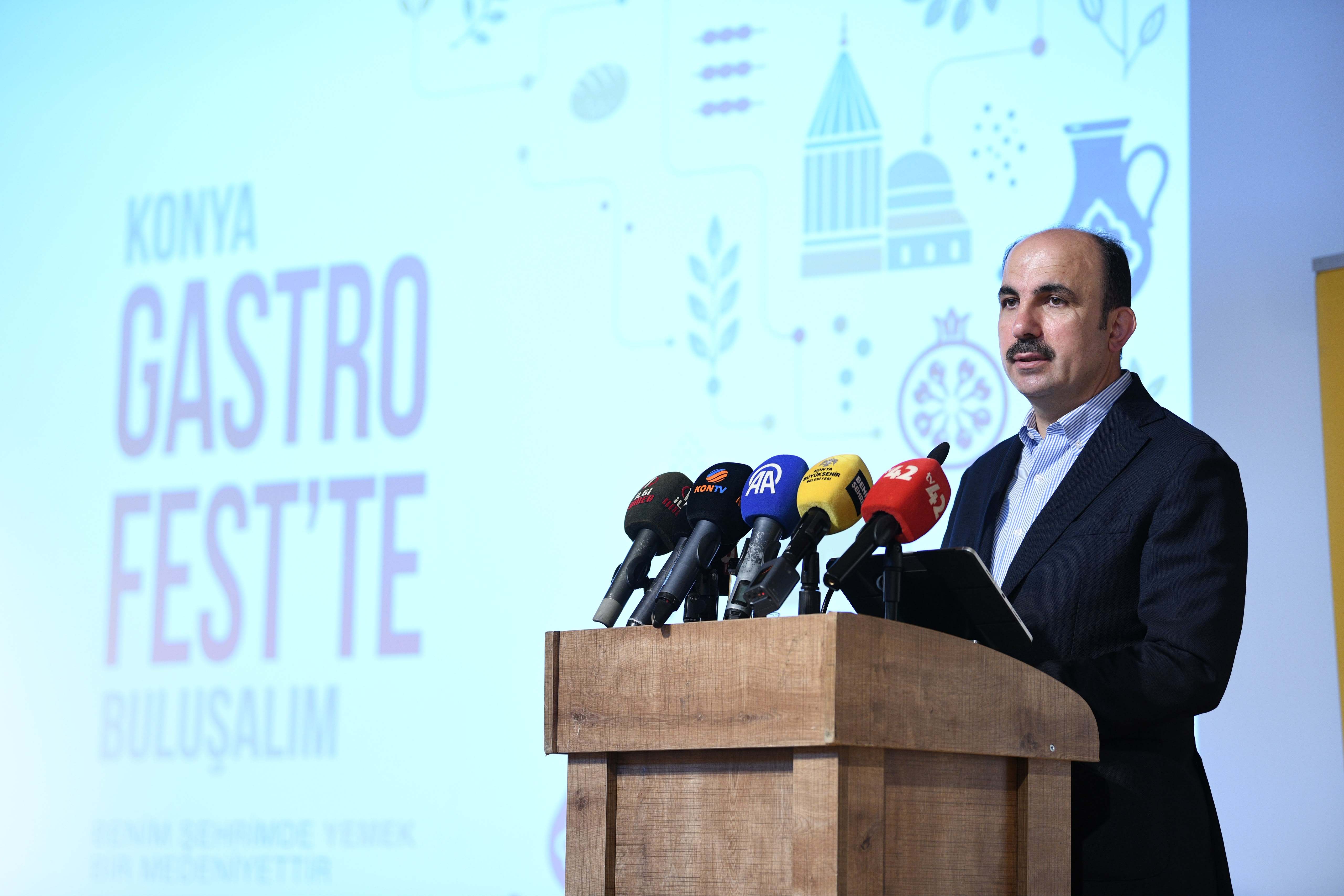 BAŞKAN ALTAY: “GELİN, SADECE MİDELERE DEĞİL, RUHLARA DA HİTAP EDEN KONYA’DA, LEZZETİN BAŞKENTİNDE BULUŞALIM”