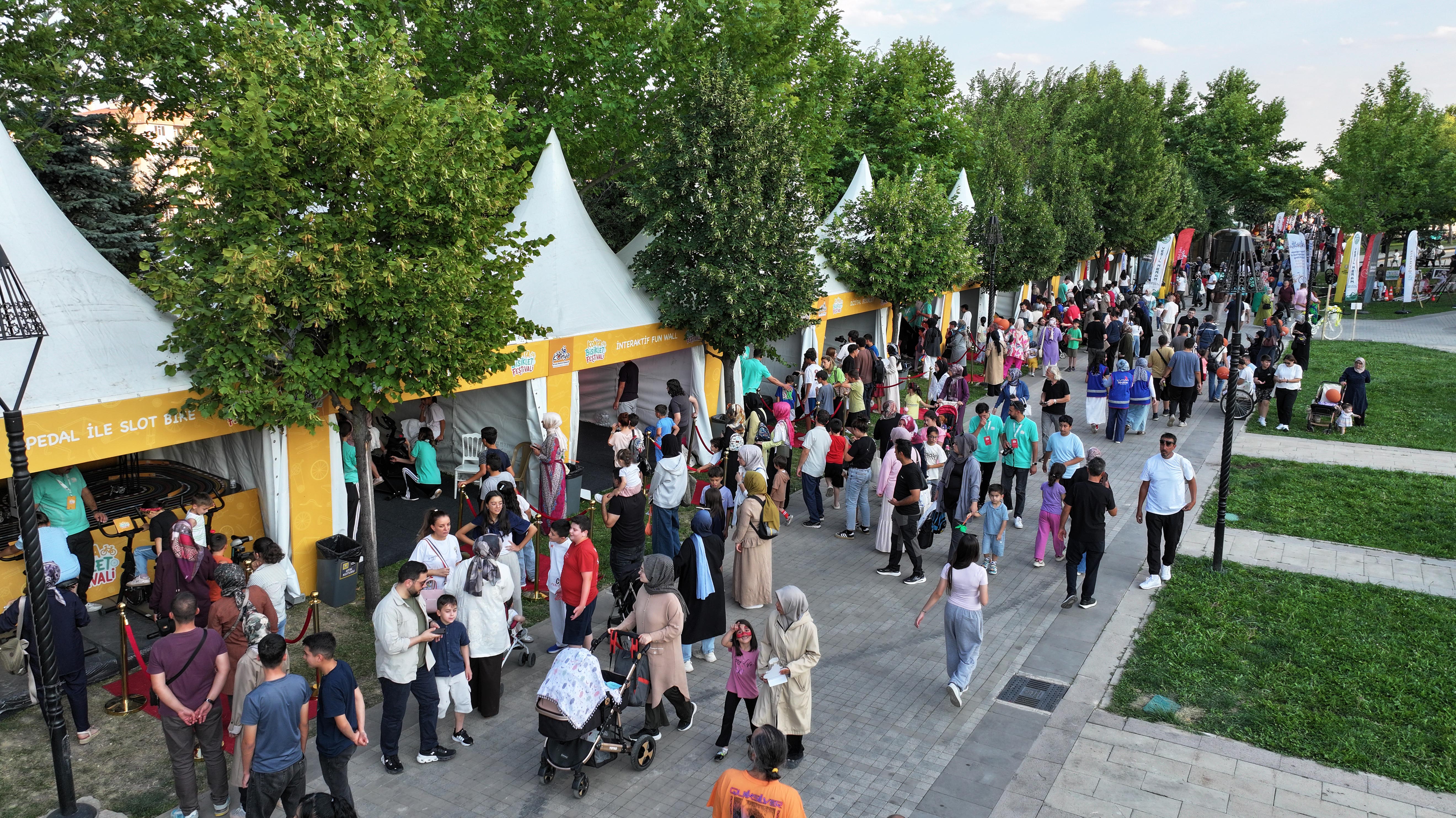 AVRUPA BİSİKLET BAŞKENTİ KONYA'DA BİSİKLET FESTİVALİ HEYECANI BAŞLADI