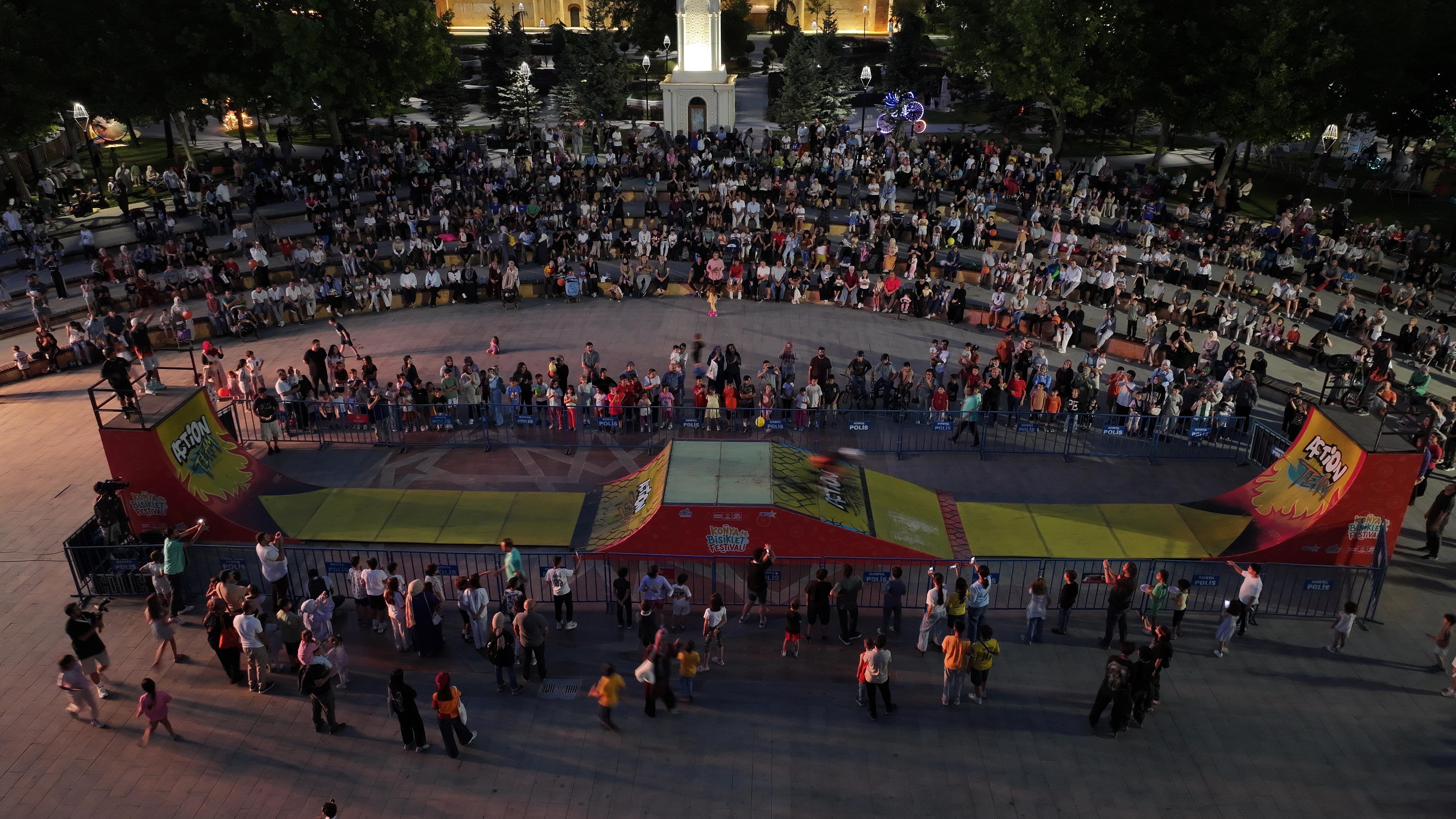 AVRUPA BİSİKLET BAŞKENTİ KONYA'DA BİSİKLET FESTİVALİ HEYECANI BAŞLADI