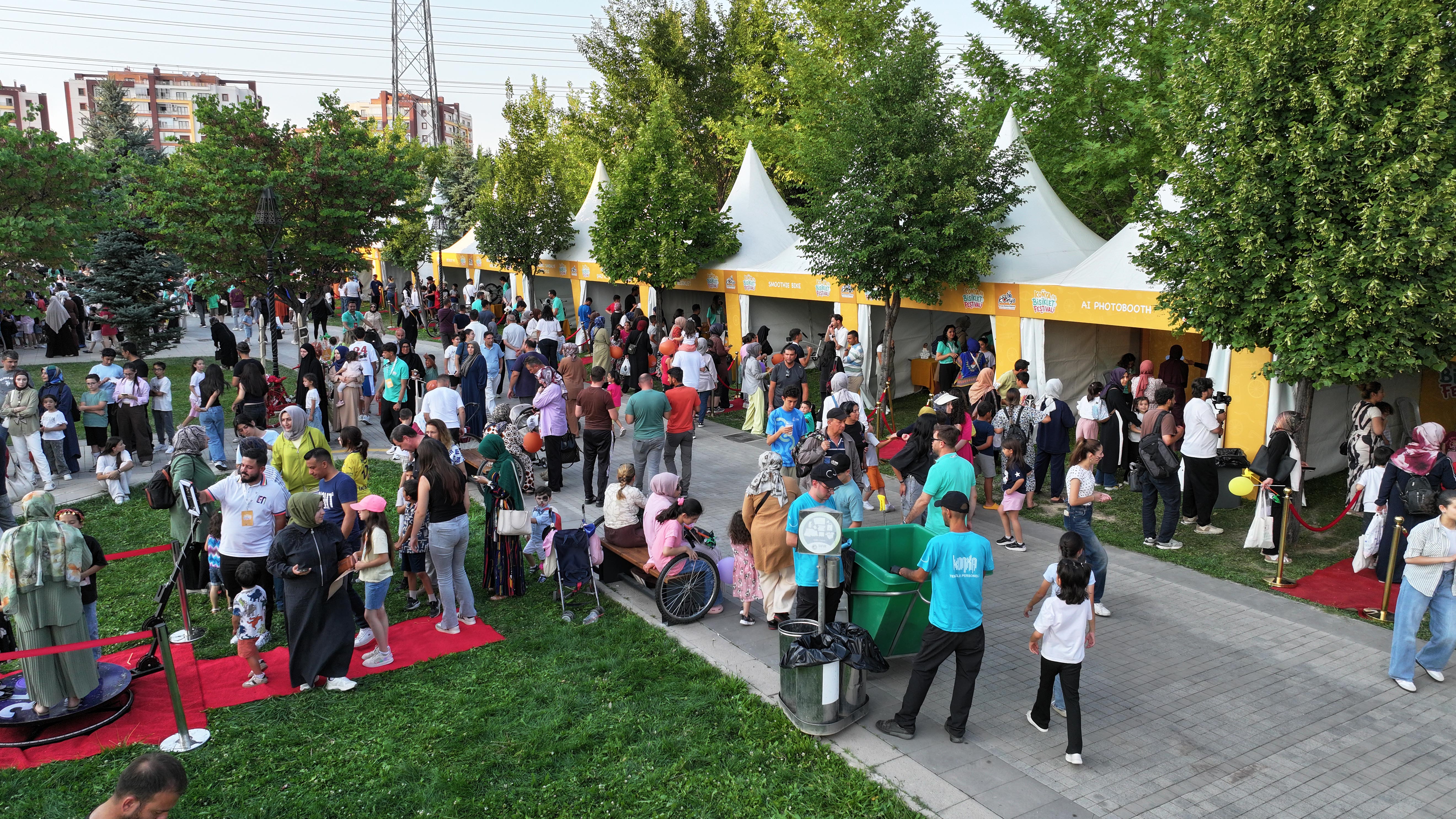 AVRUPA BİSİKLET BAŞKENTİ KONYA'DA BİSİKLET FESTİVALİ HEYECANI BAŞLADI