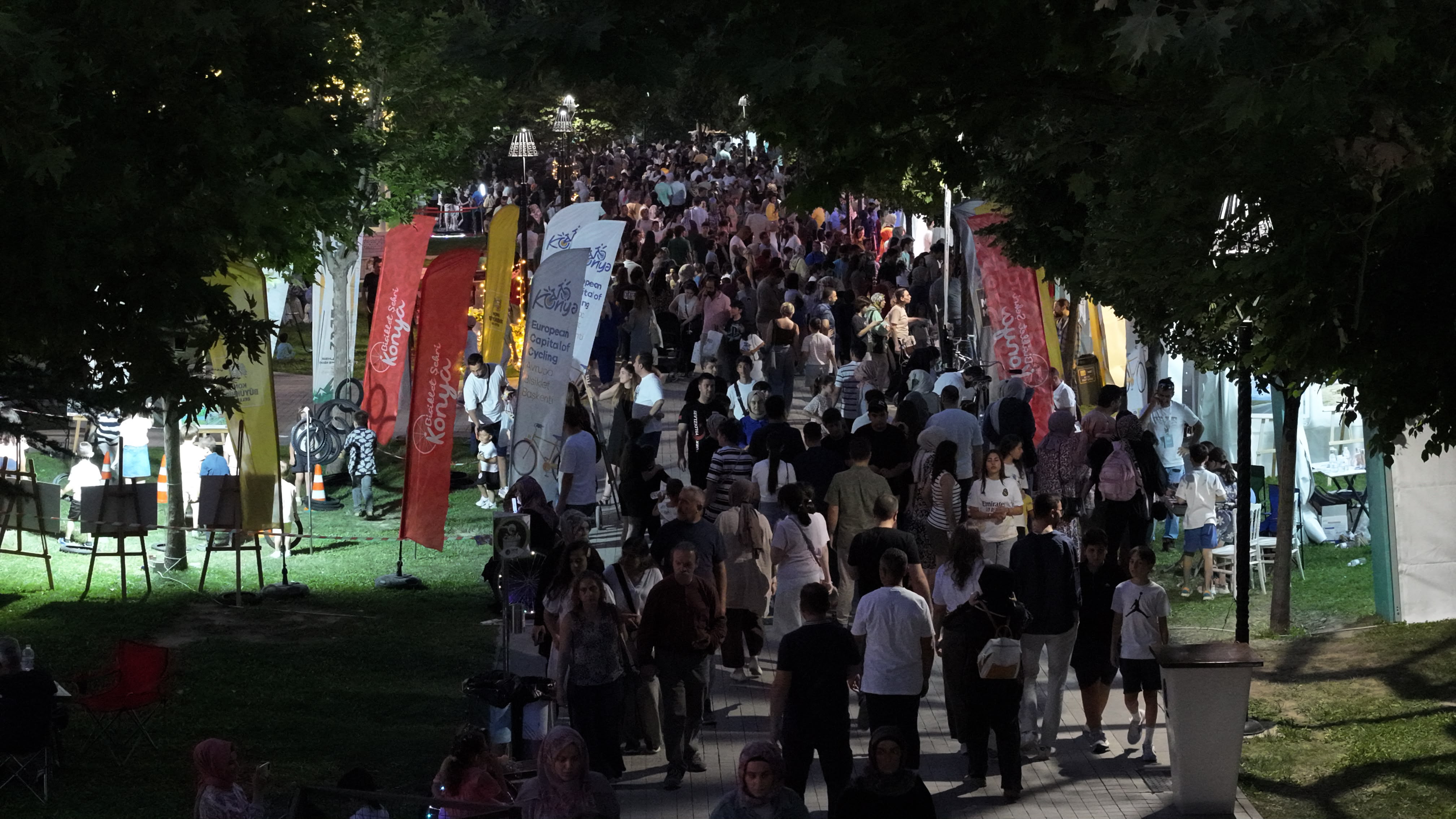KONYA BİSİKLET FESTİVALİ’NİN AÇILIŞI COŞKUYLA GERÇEKLEŞTİ