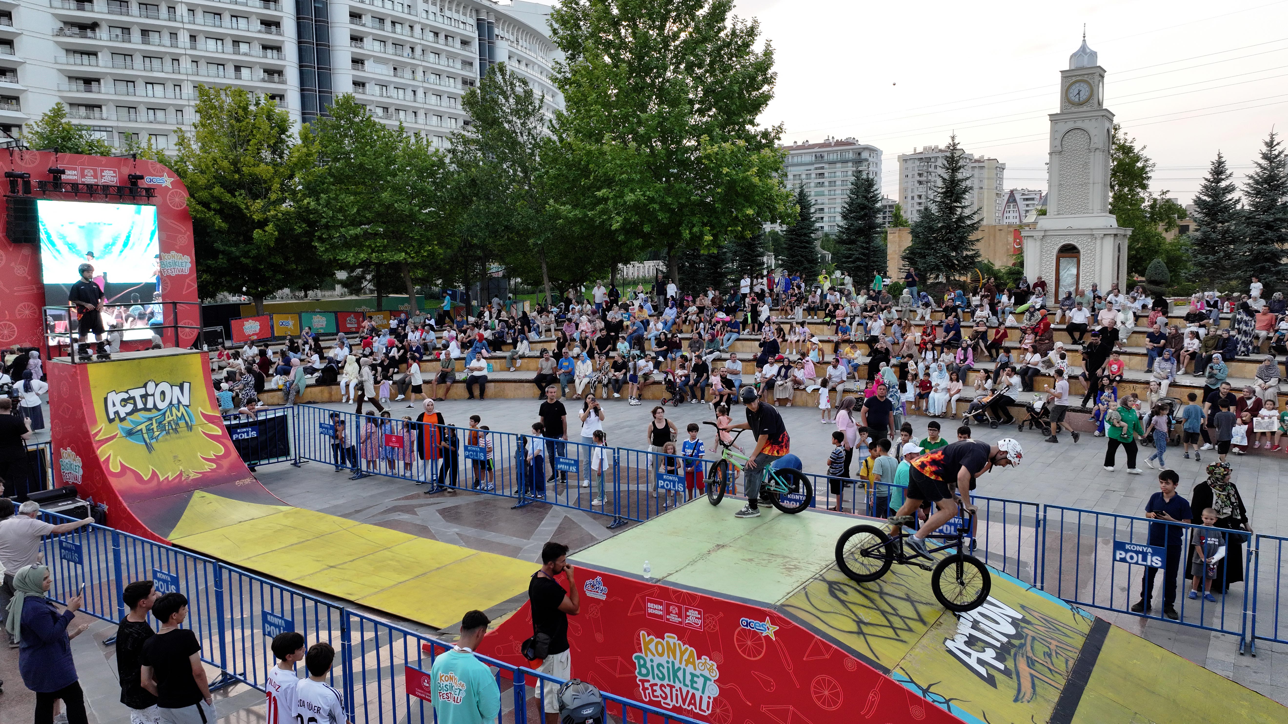 AVRUPA BİSİKLET BAŞKENTİ KONYA'DA “BİSİKLET FESTİVALİ” HEYECANI SONA ERDİ