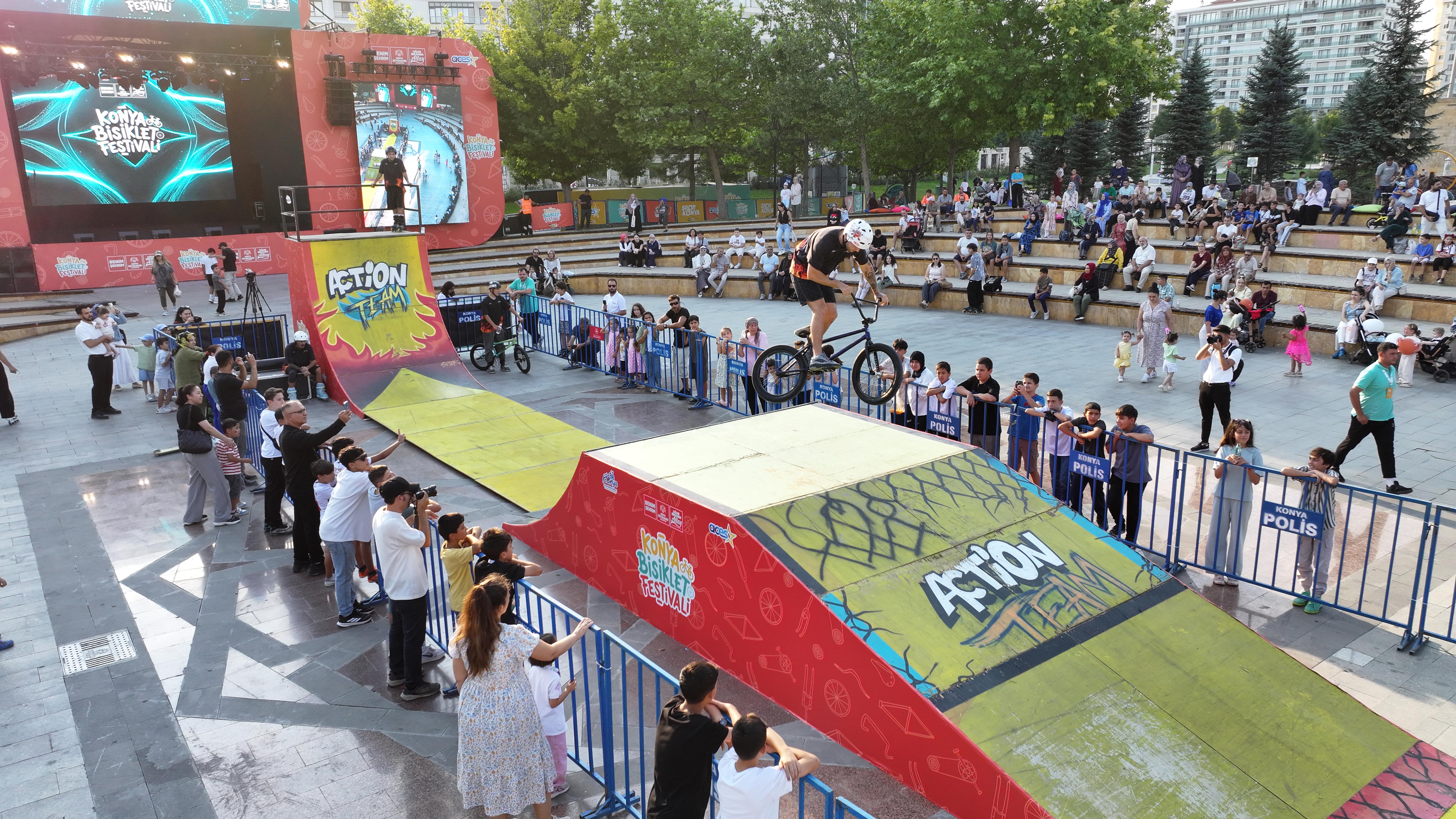 AVRUPA BİSİKLET BAŞKENTİ KONYA'DA “BİSİKLET FESTİVALİ” HEYECANI SONA ERDİ