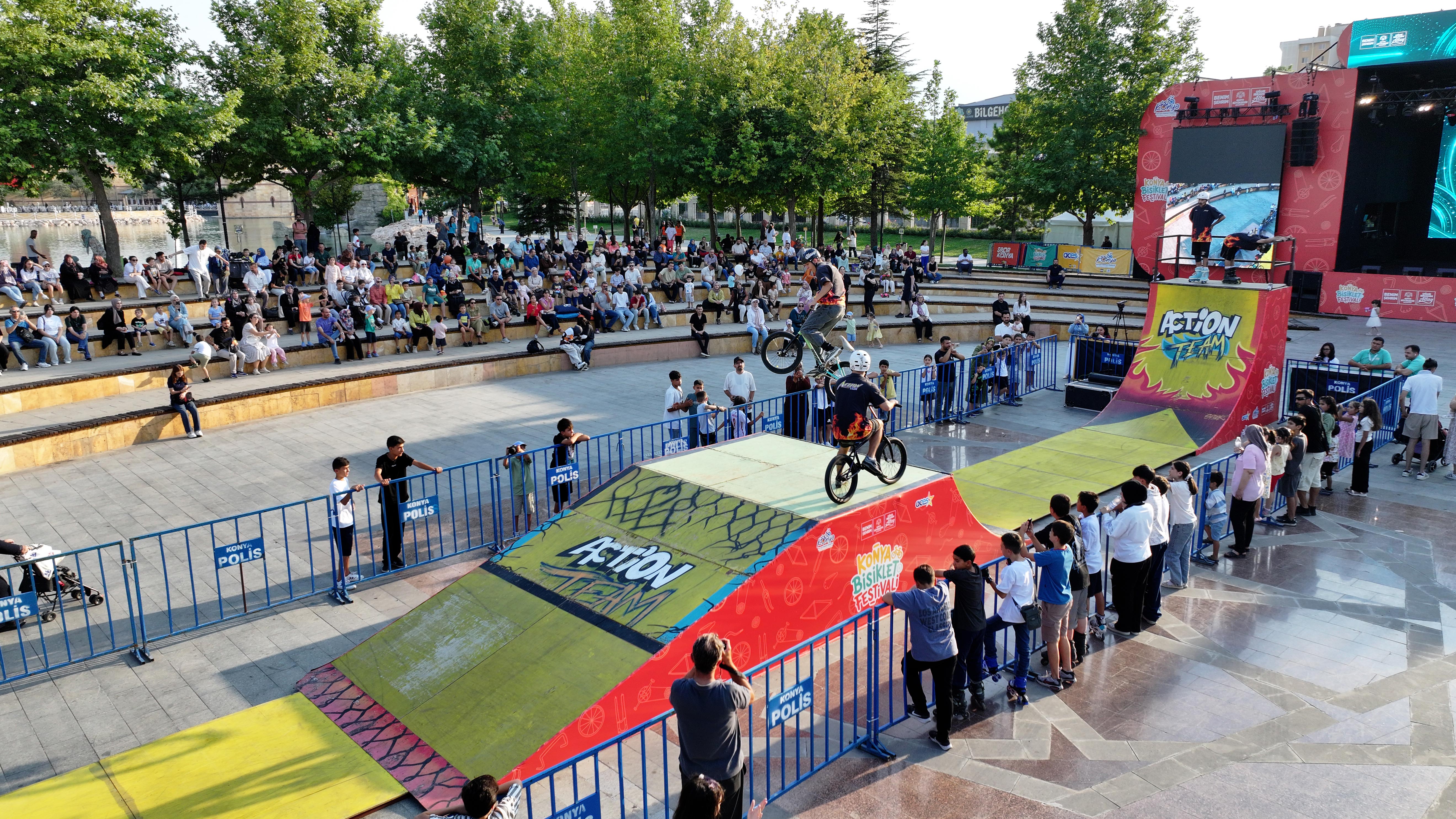 AVRUPA BİSİKLET BAŞKENTİ KONYA'DA “BİSİKLET FESTİVALİ” HEYECANI SONA ERDİ