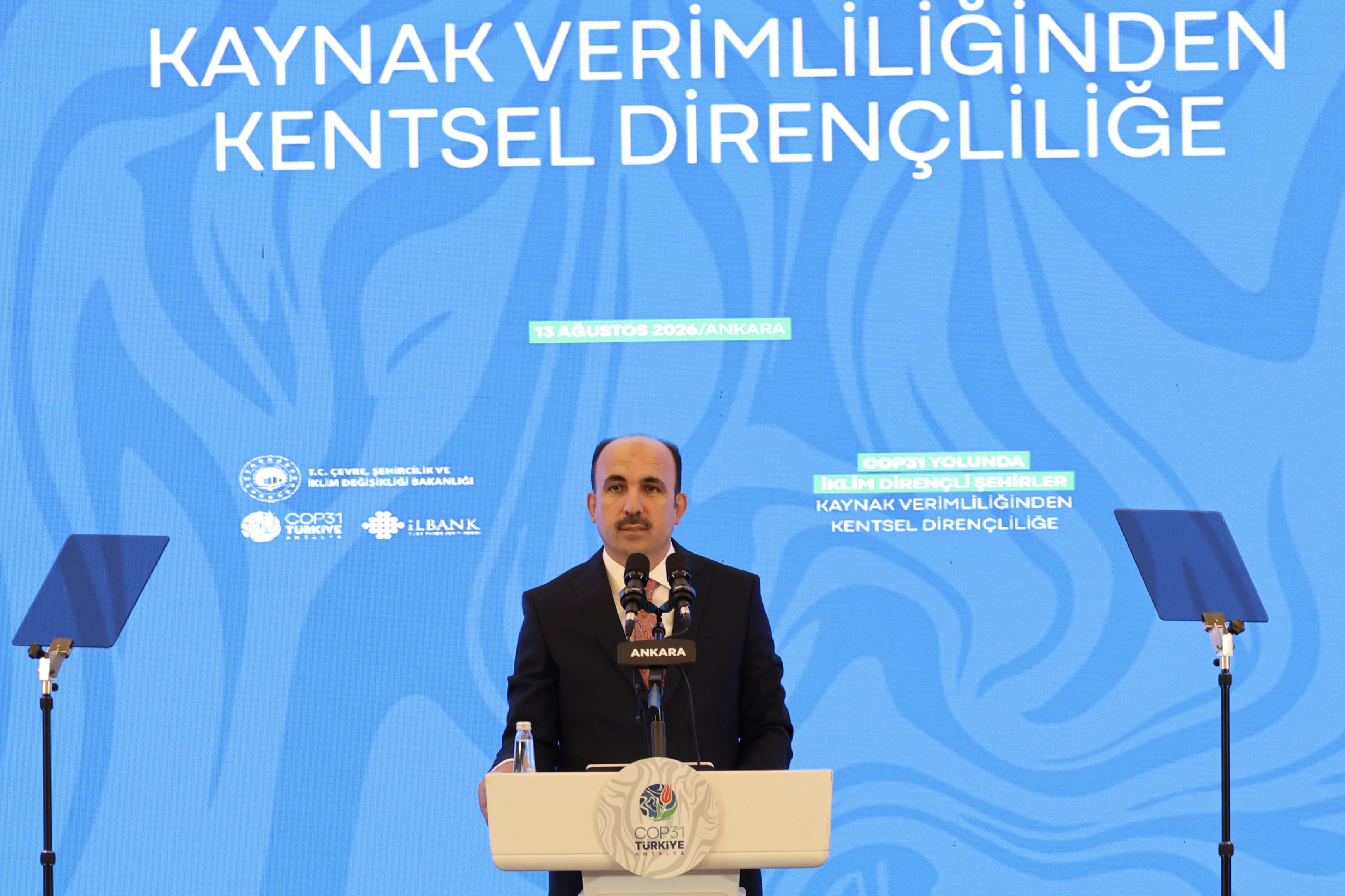 COP31 ÖNCESİ "İKLİM DİRENÇLİ ŞEHİRLERİN GELİŞTİRİLMESİ" TOPLANTISI BAKAN MURAT KURUM’UN KATILIMIYLA YAPILDI