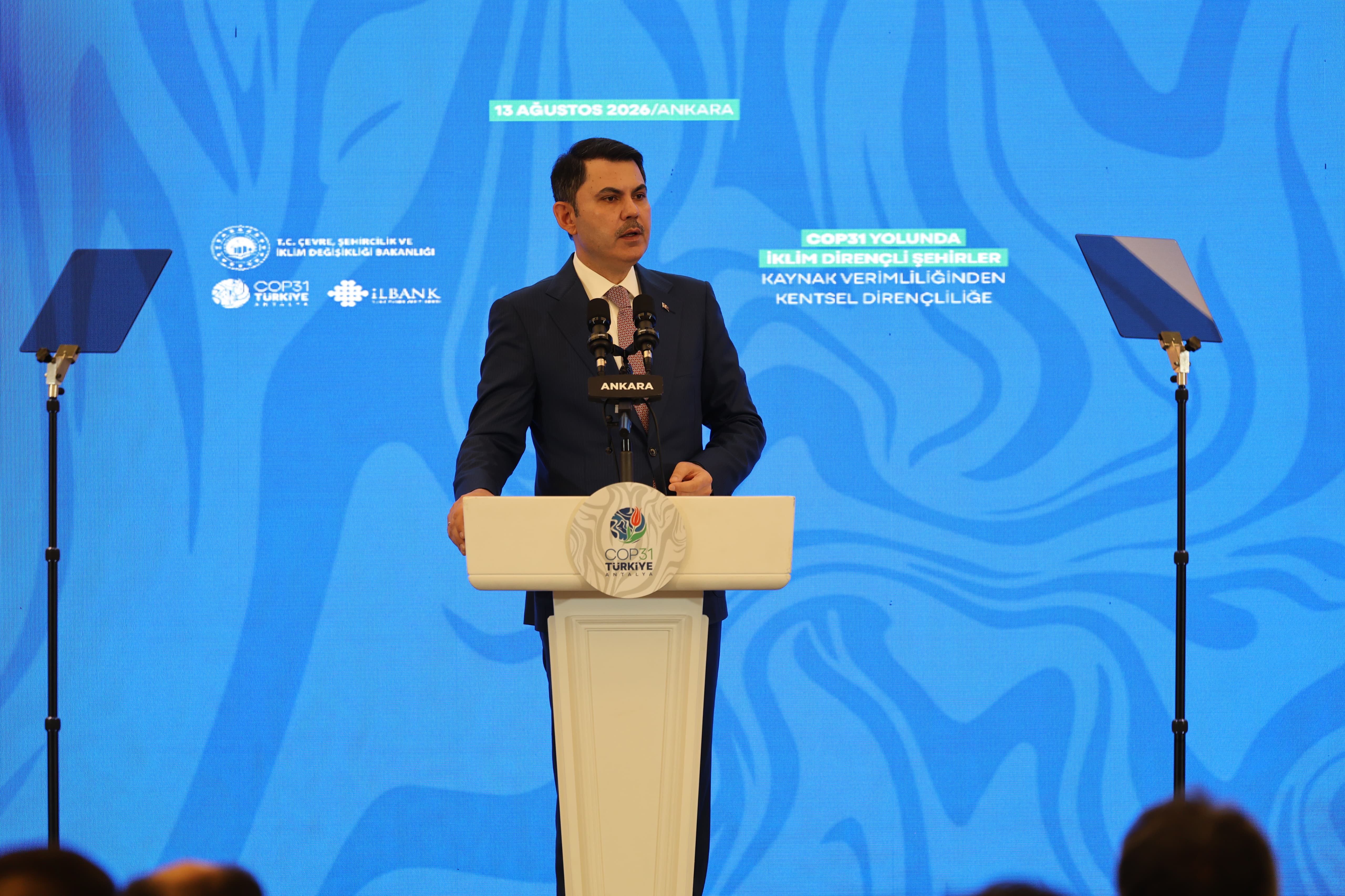 COP31 ÖNCESİ "İKLİM DİRENÇLİ ŞEHİRLERİN GELİŞTİRİLMESİ" TOPLANTISI BAKAN MURAT KURUM’UN KATILIMIYLA YAPILDI