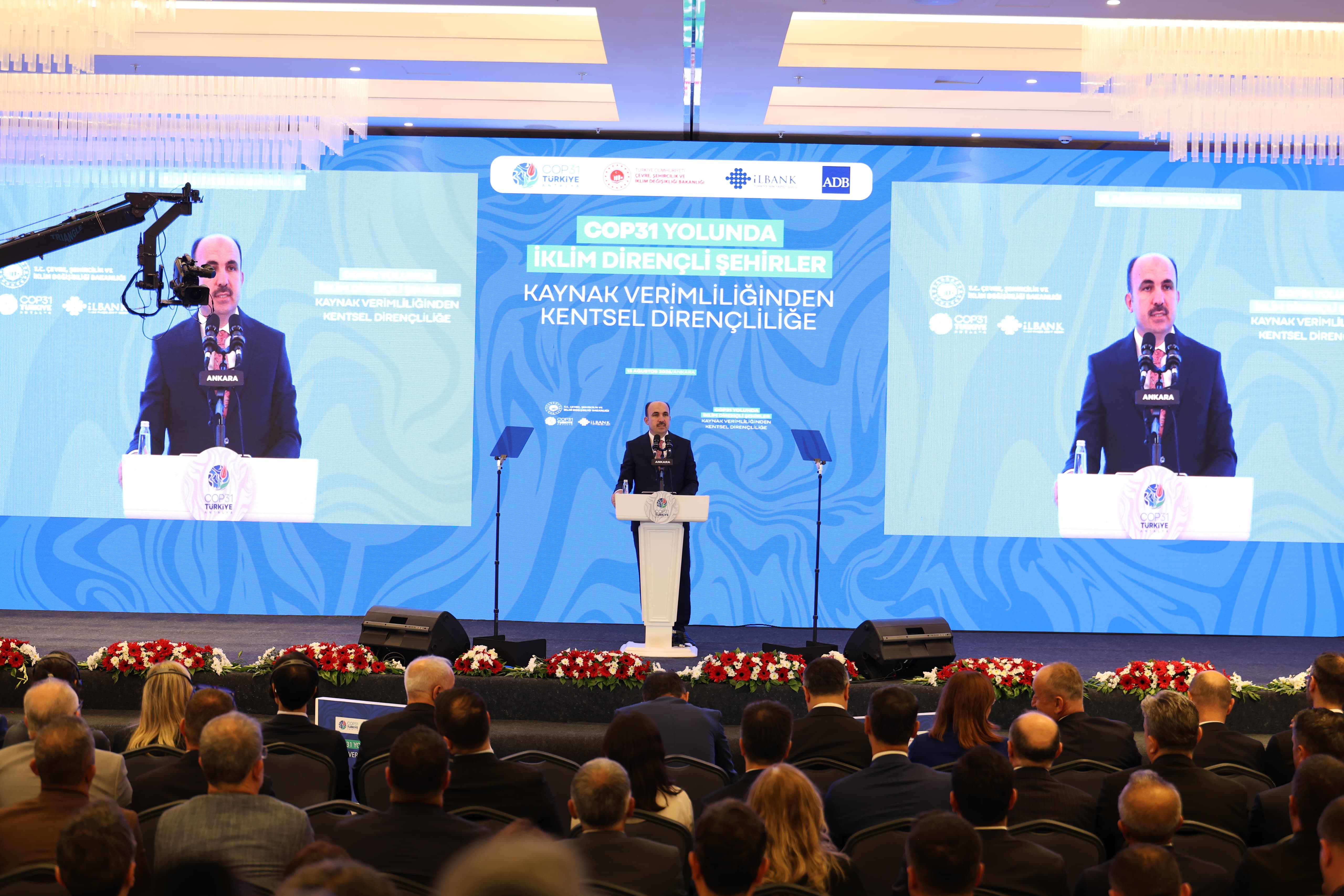 COP31 ÖNCESİ "İKLİM DİRENÇLİ ŞEHİRLERİN GELİŞTİRİLMESİ" TOPLANTISI BAKAN MURAT KURUM’UN KATILIMIYLA YAPILDI