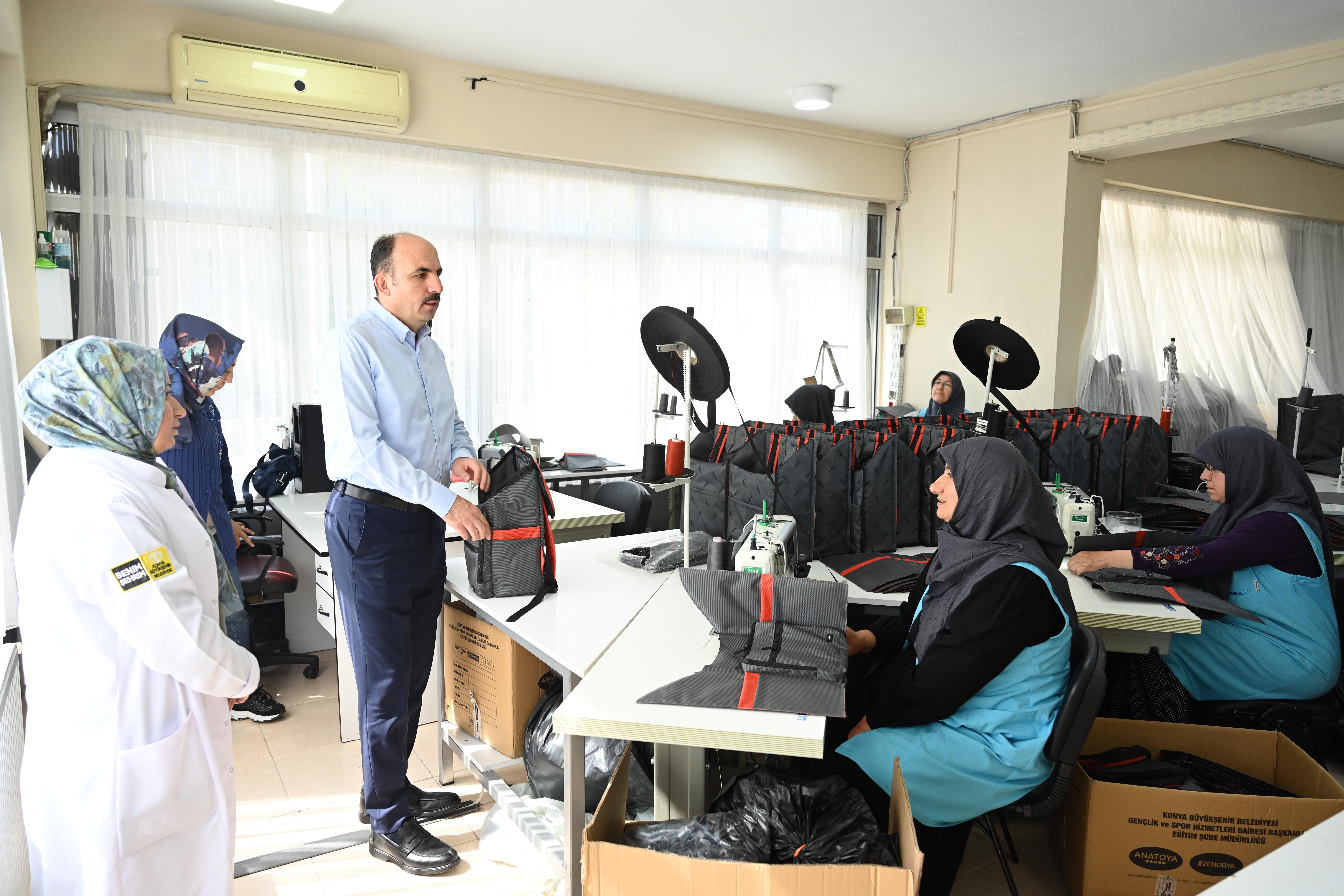 KONYA MODELİ BELEDİYECİLİKTE EMEK, ÜRETİM VE KADIN GÜCÜ BULUŞUYOR