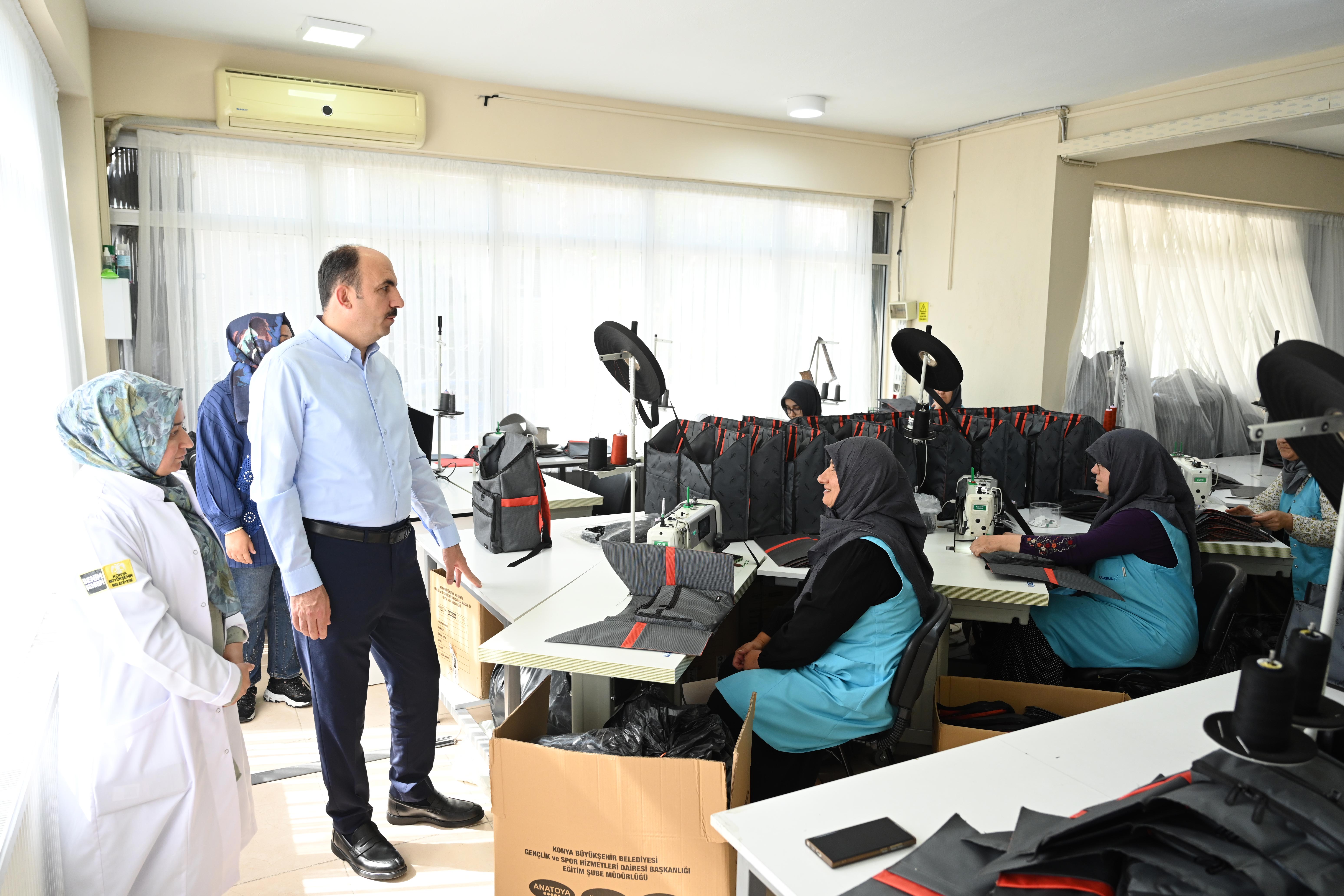 KONYA MODELİ BELEDİYECİLİKTE EMEK, ÜRETİM VE KADIN GÜCÜ BULUŞUYOR