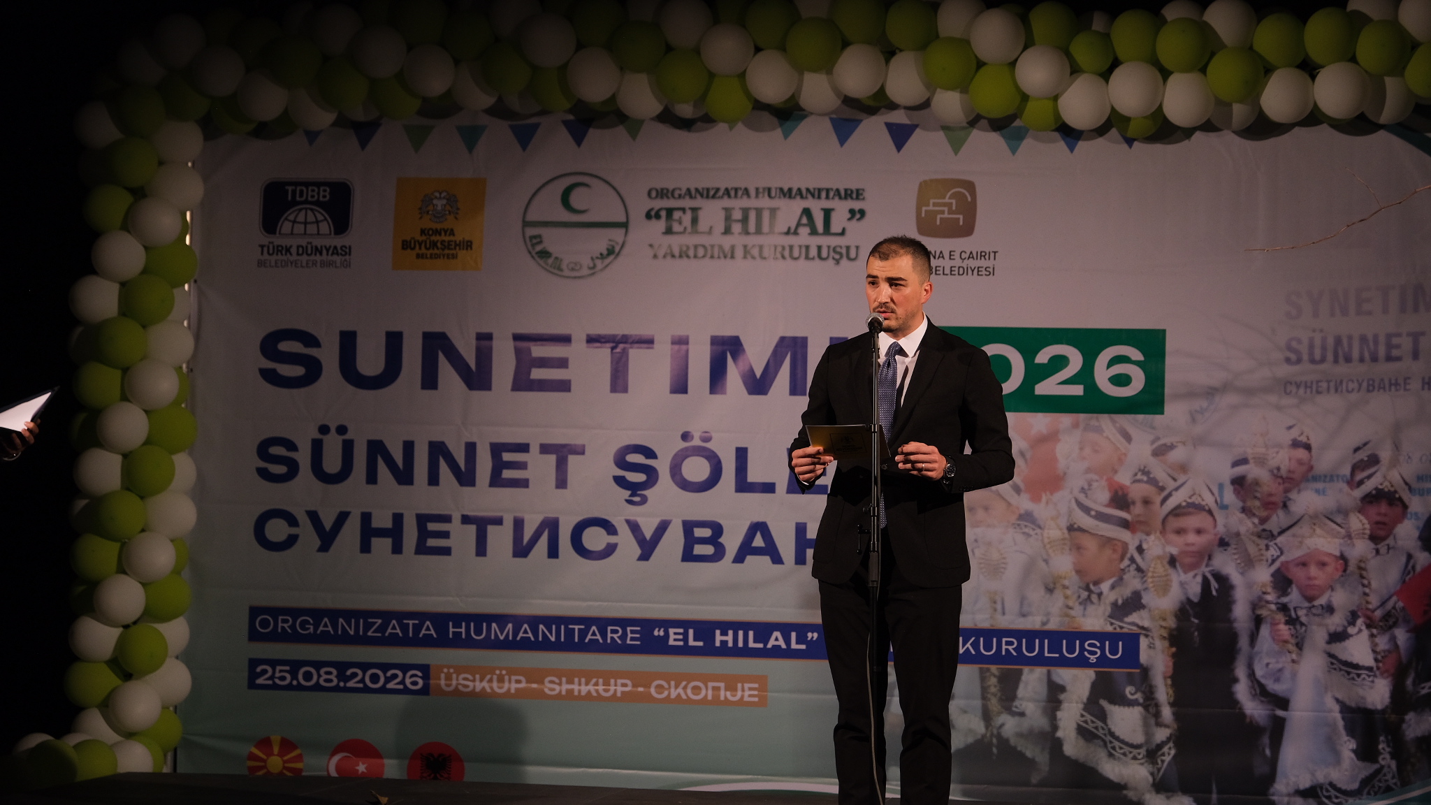KONYA BÜYÜKŞEHİR BELEDİYESİ KARDEŞ ŞEHİR ÜSKÜP’TE SÜNNET ŞÖLENİ DÜZENLEDİ