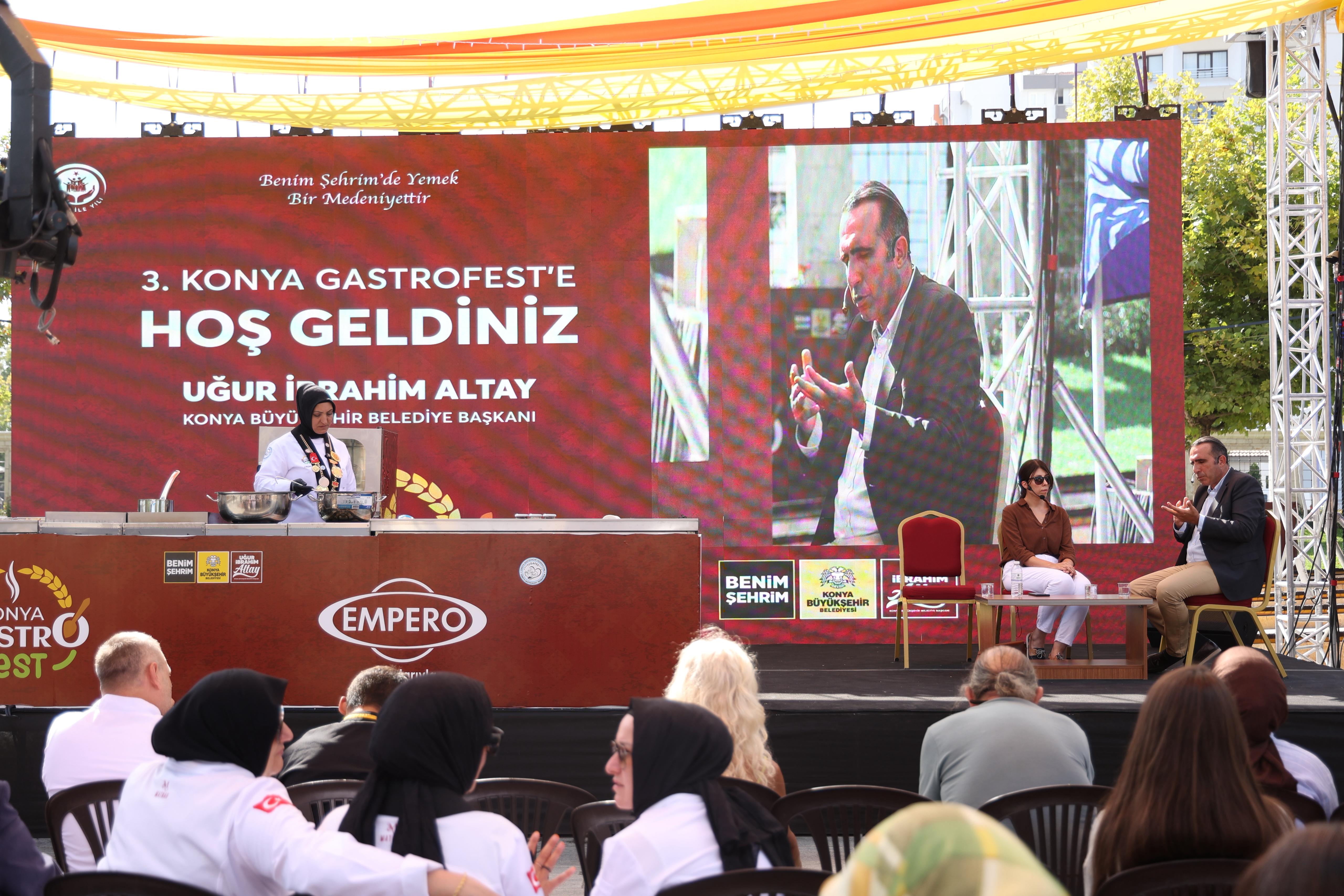 BAŞKAN ALTAY TÜM LEZZET TUTKUNLARINI 4. KONYA GASTROFEST’E DAVET ETTİ